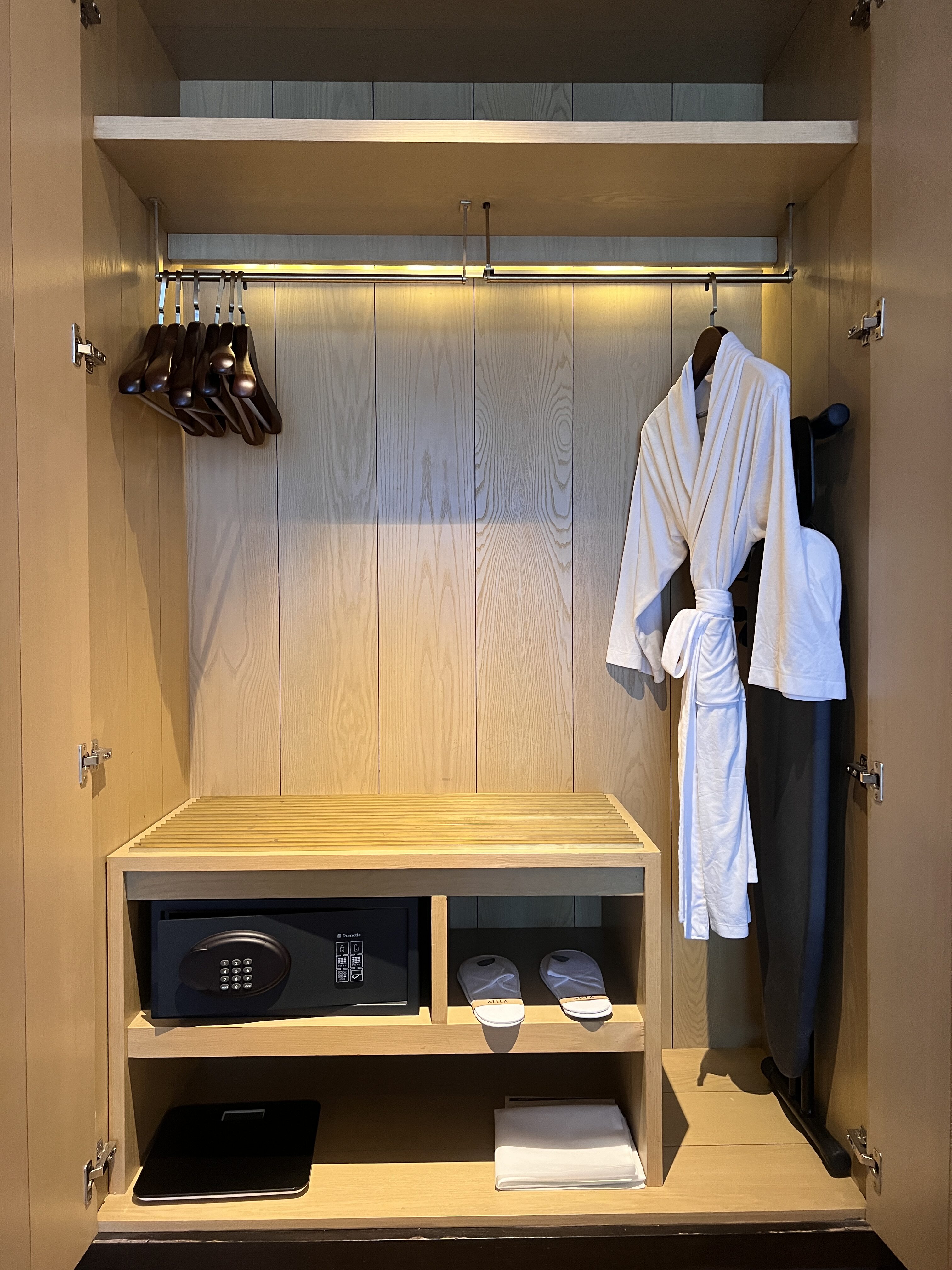 Alila Bangsar Kuala Lumpur room closet full Alila Bangsar Kuala Lumpur room closet full