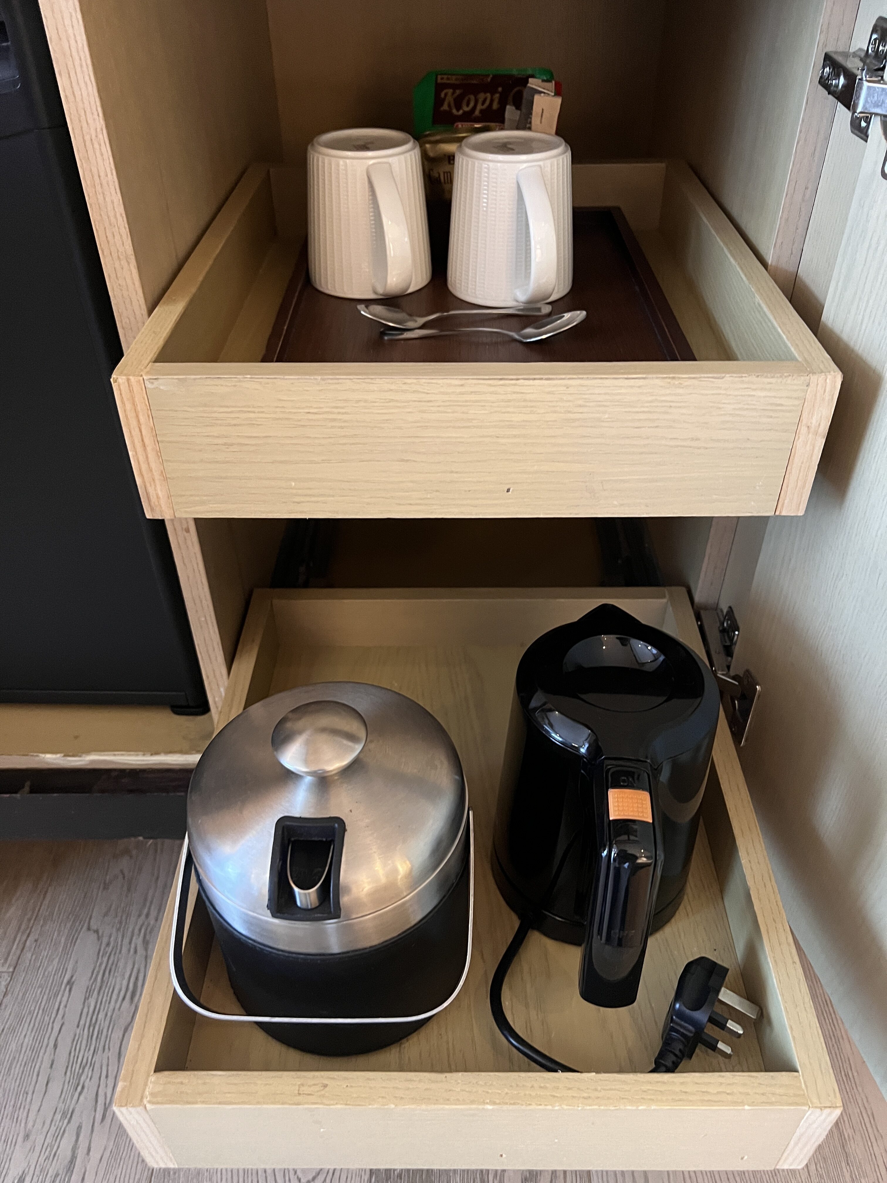 Alila Bangsar Kuala Lumpur room coffeetea and kettle Alila Bangsar Kuala Lumpur room coffeetea and kettle