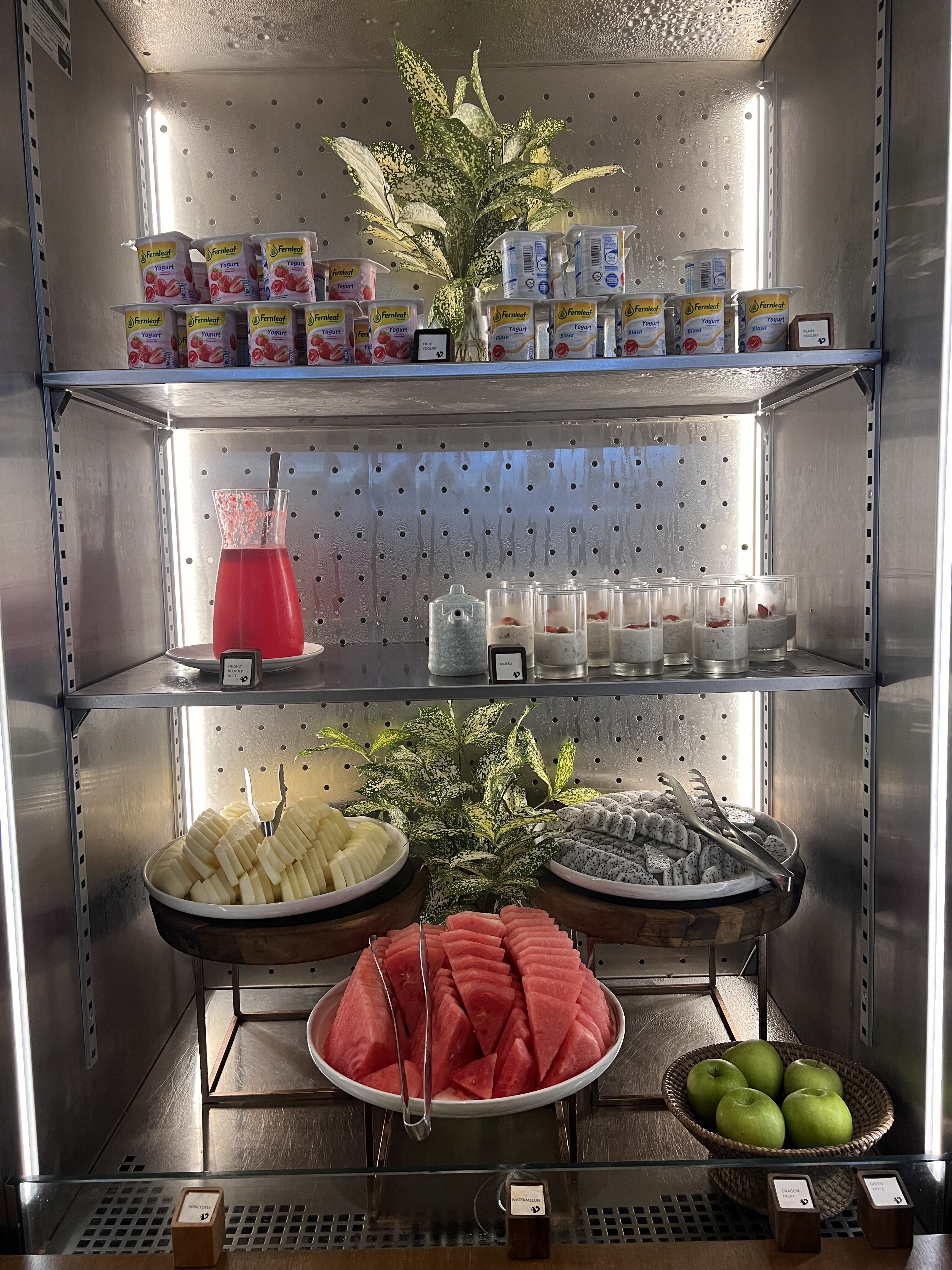 Alila Bangsar Kuala Lumpur yogurt and fruits Alila Bangsar Kuala Lumpur yogurt and fruits