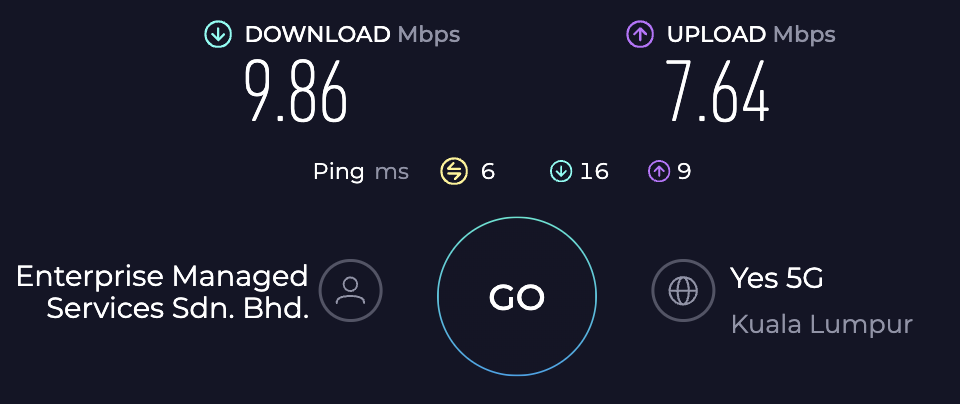 Alila Kuala Lumpur Bangsar Wi Fi test speed Alila Kuala Lumpur Bangsar Wi Fi test speed
