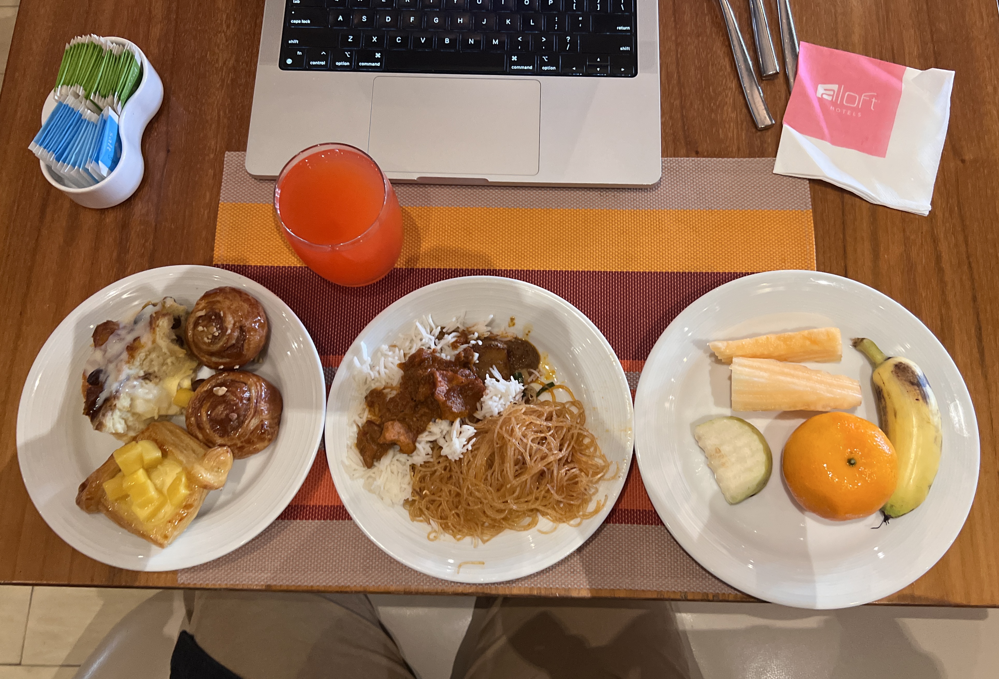 Aloft Bangkok Sukhumvit 11 Crave breakfast breakfast plate Aloft Bangkok Sukhumvit 11 Crave breakfast breakfast plate