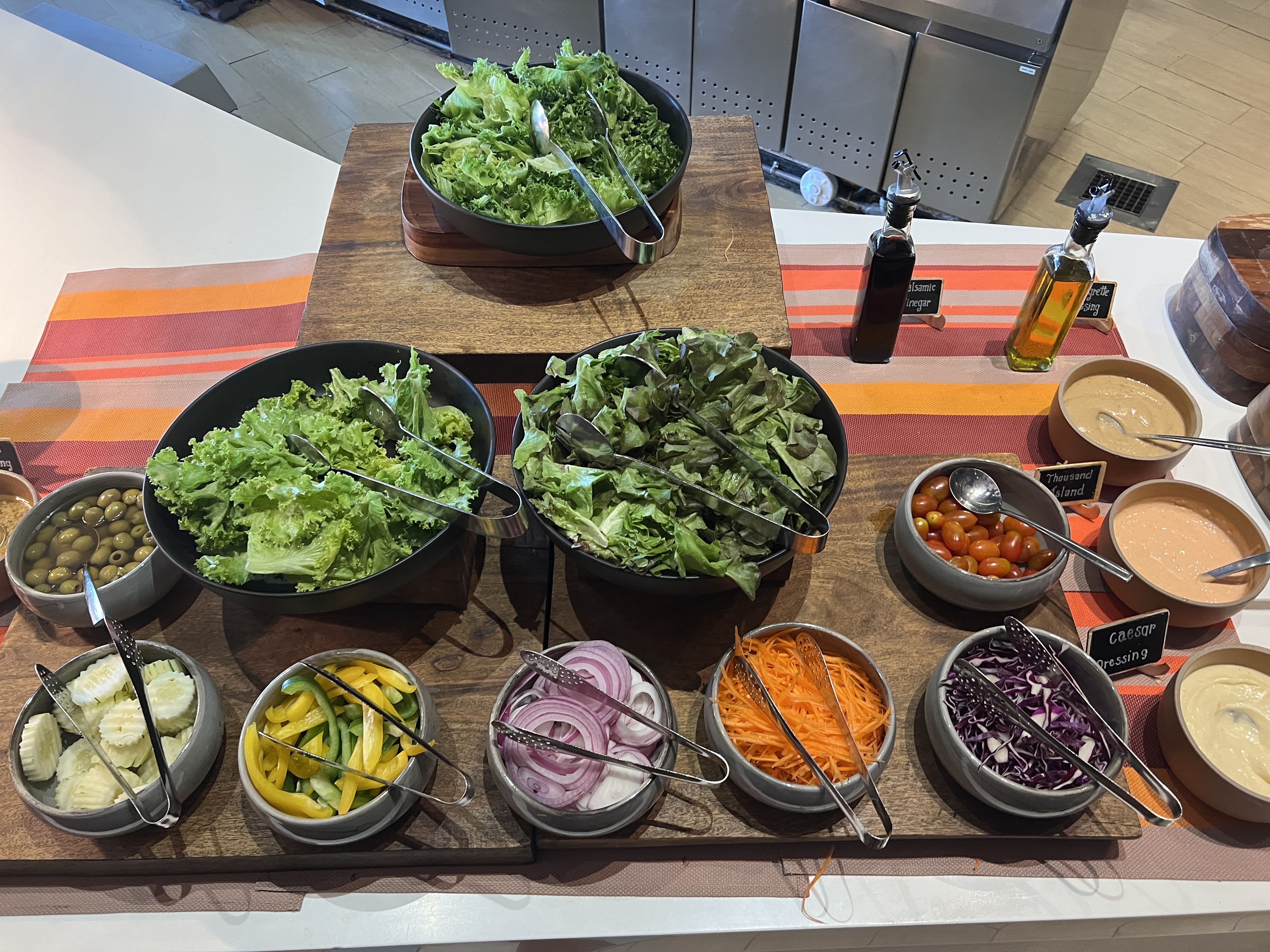 Aloft Bangkok Sukhumvit 11 Crave breakfast salad bar Aloft Bangkok Sukhumvit 11 Crave breakfast salad bar