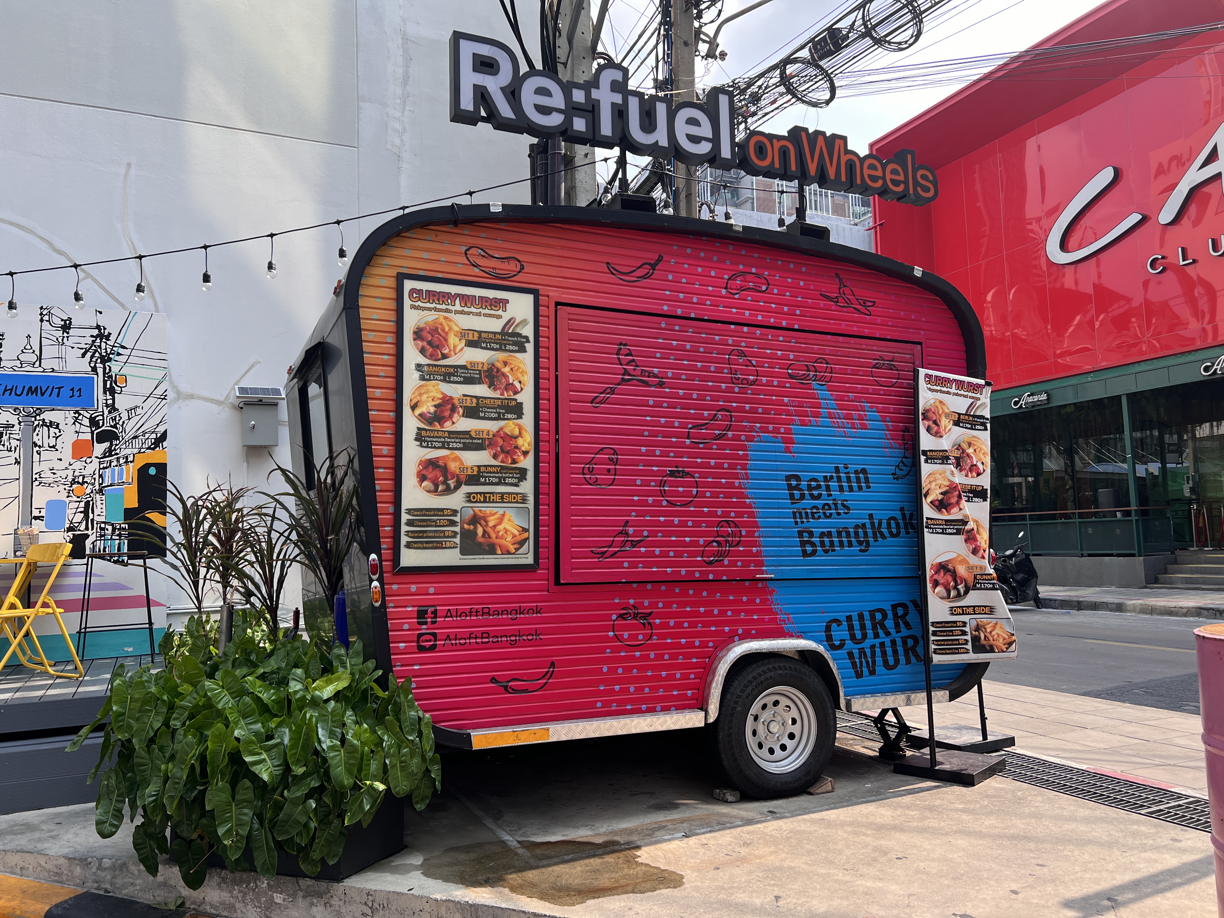Aloft Bangkok Sukhumvit 11 Refuel on Wheels Aloft Bangkok Sukhumvit 11 Refuel on Wheels