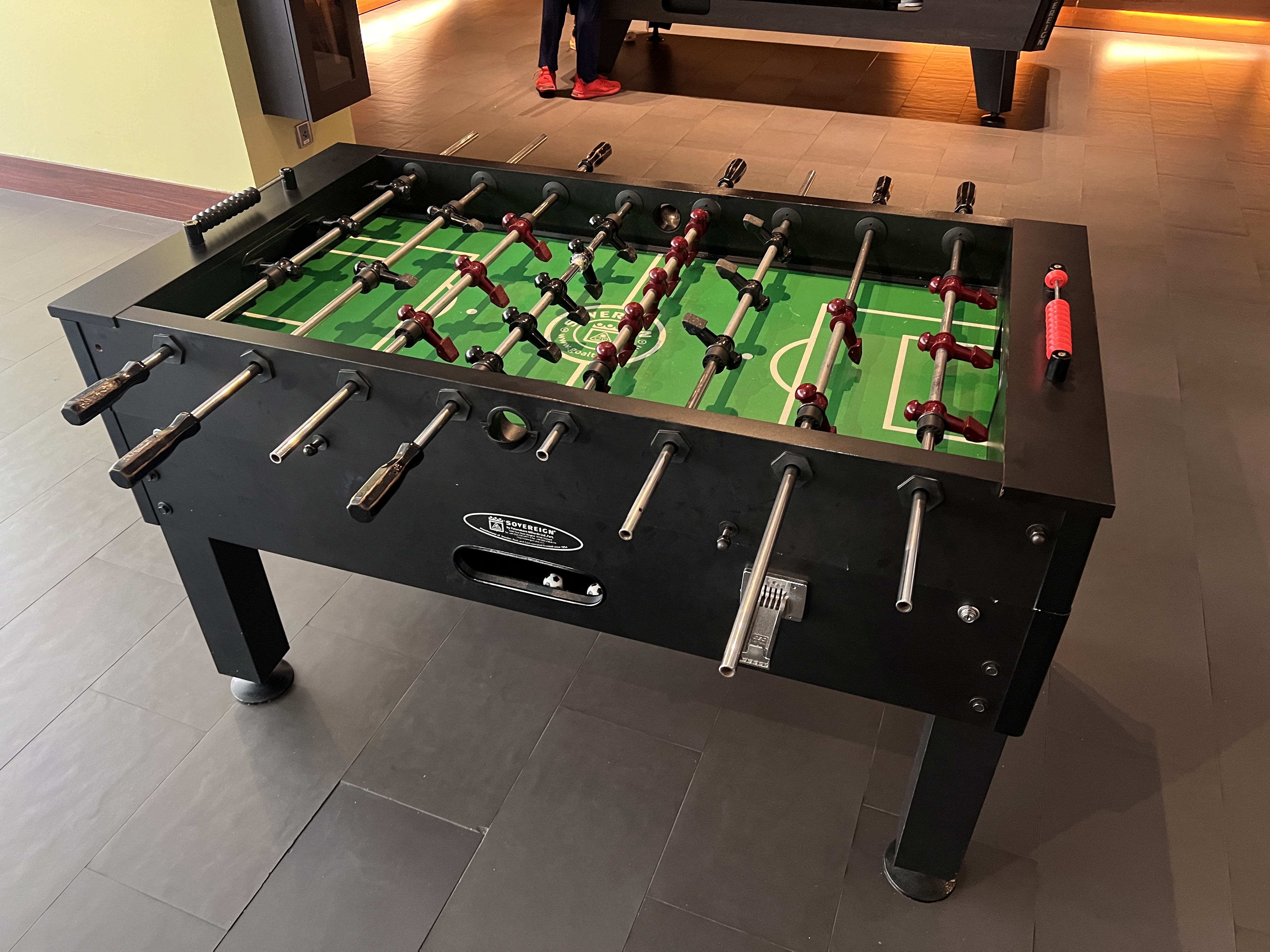 Aloft Bangkok Sukhumvit 11 lobby foosball table Aloft Bangkok Sukhumvit 11 lobby foosball table