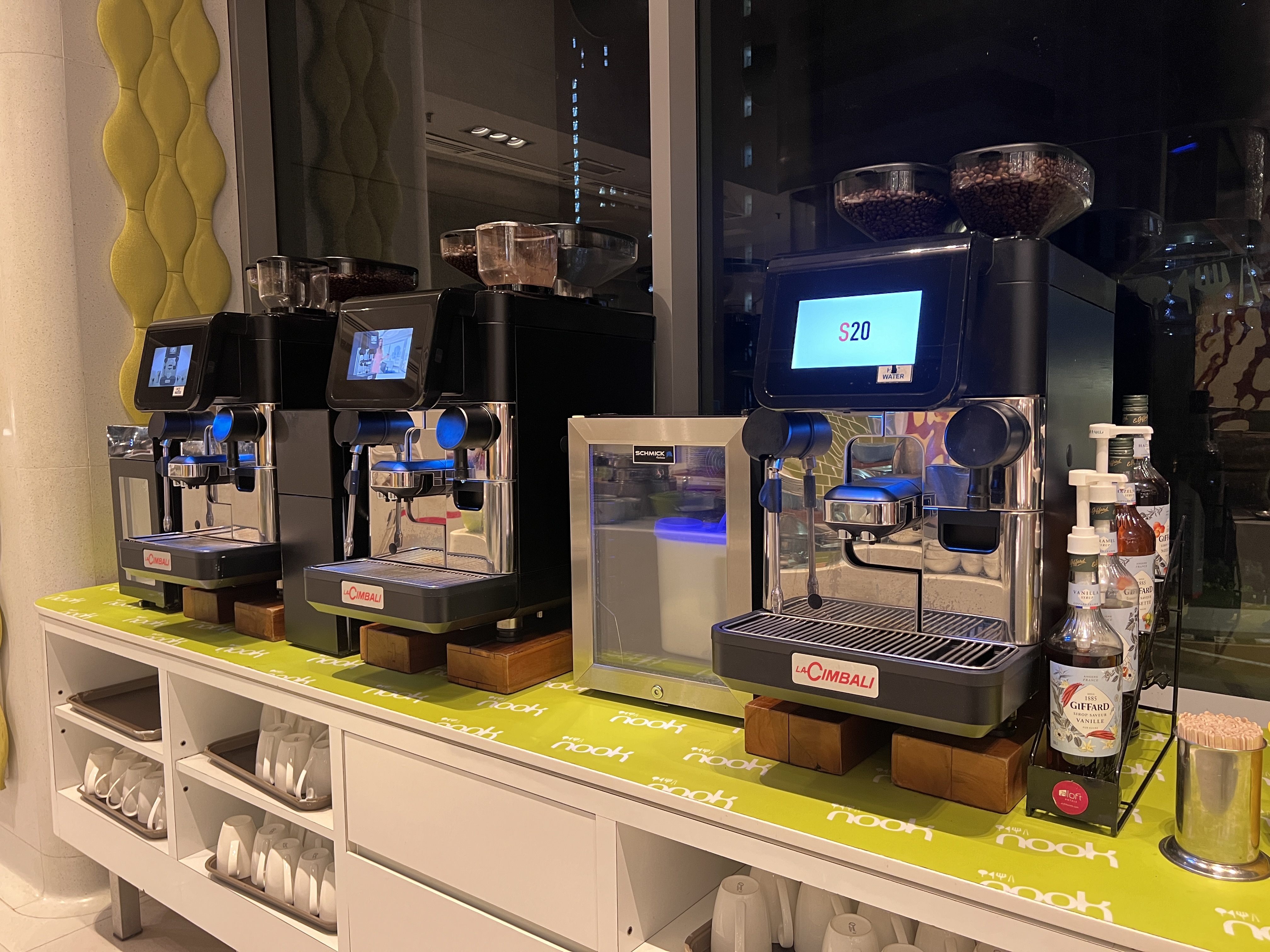 Aloft Kuala Lumpur Sentral Nook breakfast coffee machine Aloft Kuala Lumpur Sentral Nook breakfast coffee machine