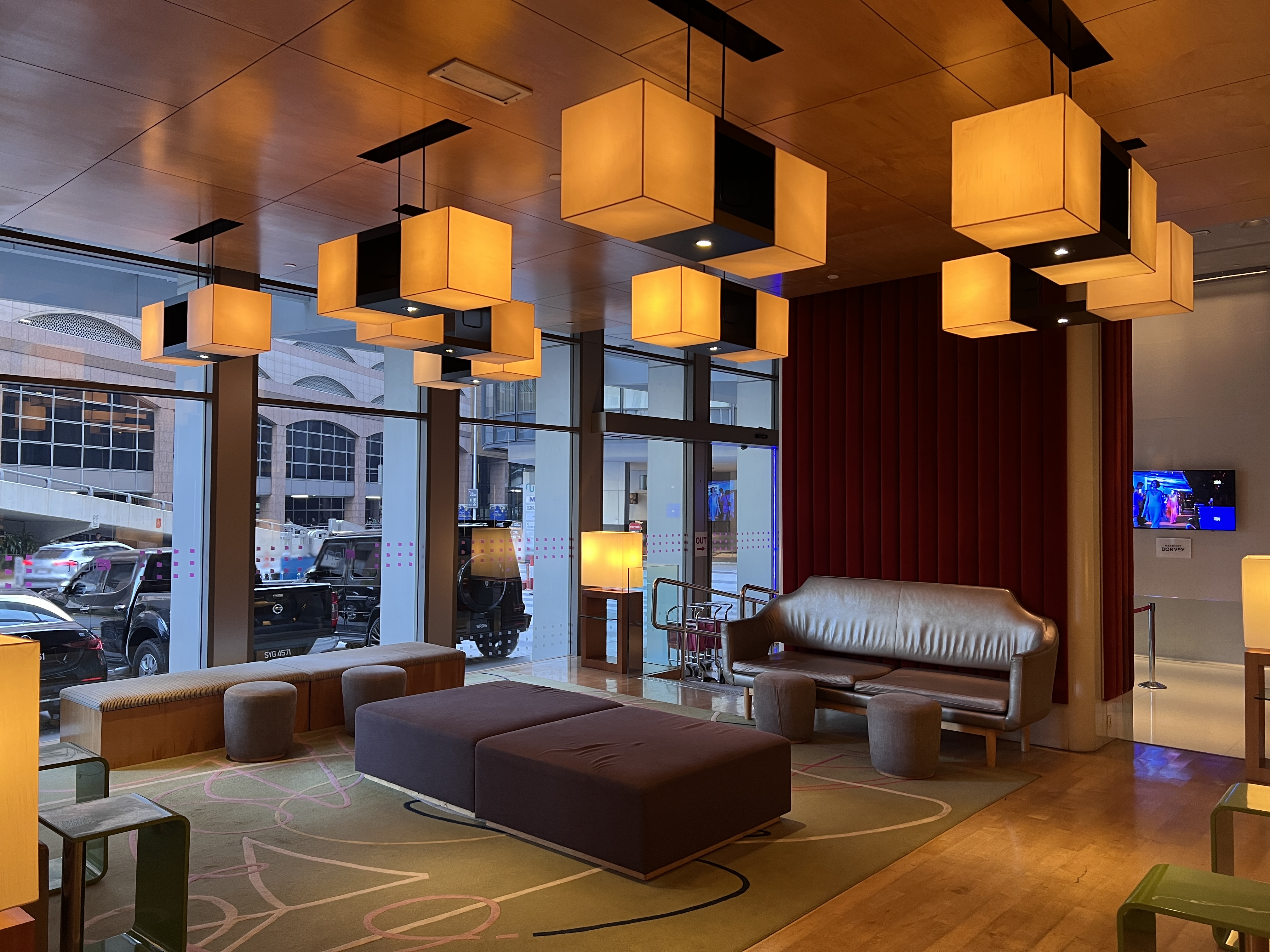 Aloft Kuala Lumpur Sentral ReMix lounge seating area Aloft Kuala Lumpur Sentral ReMix lounge seating area