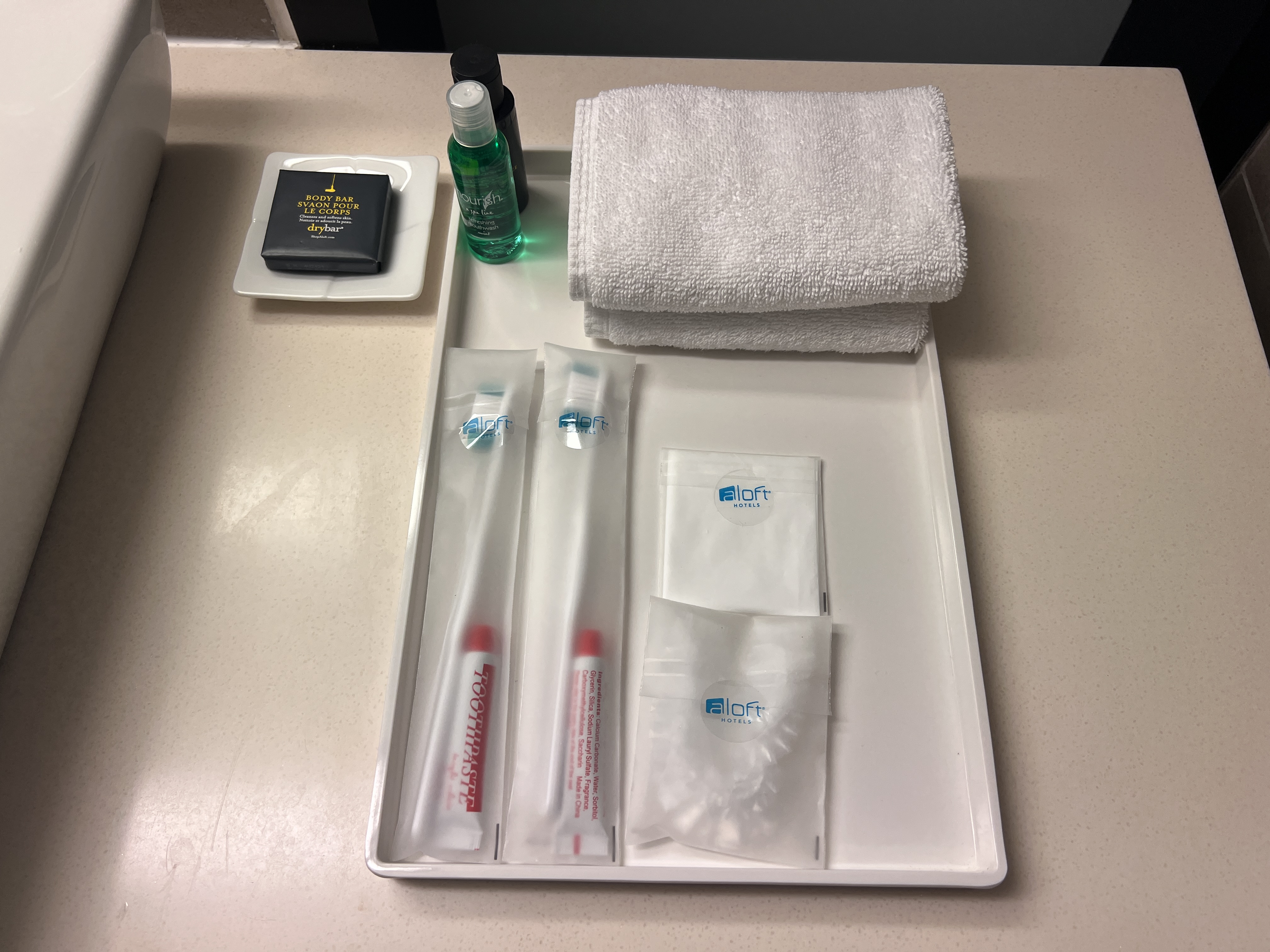 Aloft Kuala Lumpur Sentral complimentary toiletries Aloft Kuala Lumpur Sentral complimentary toiletries