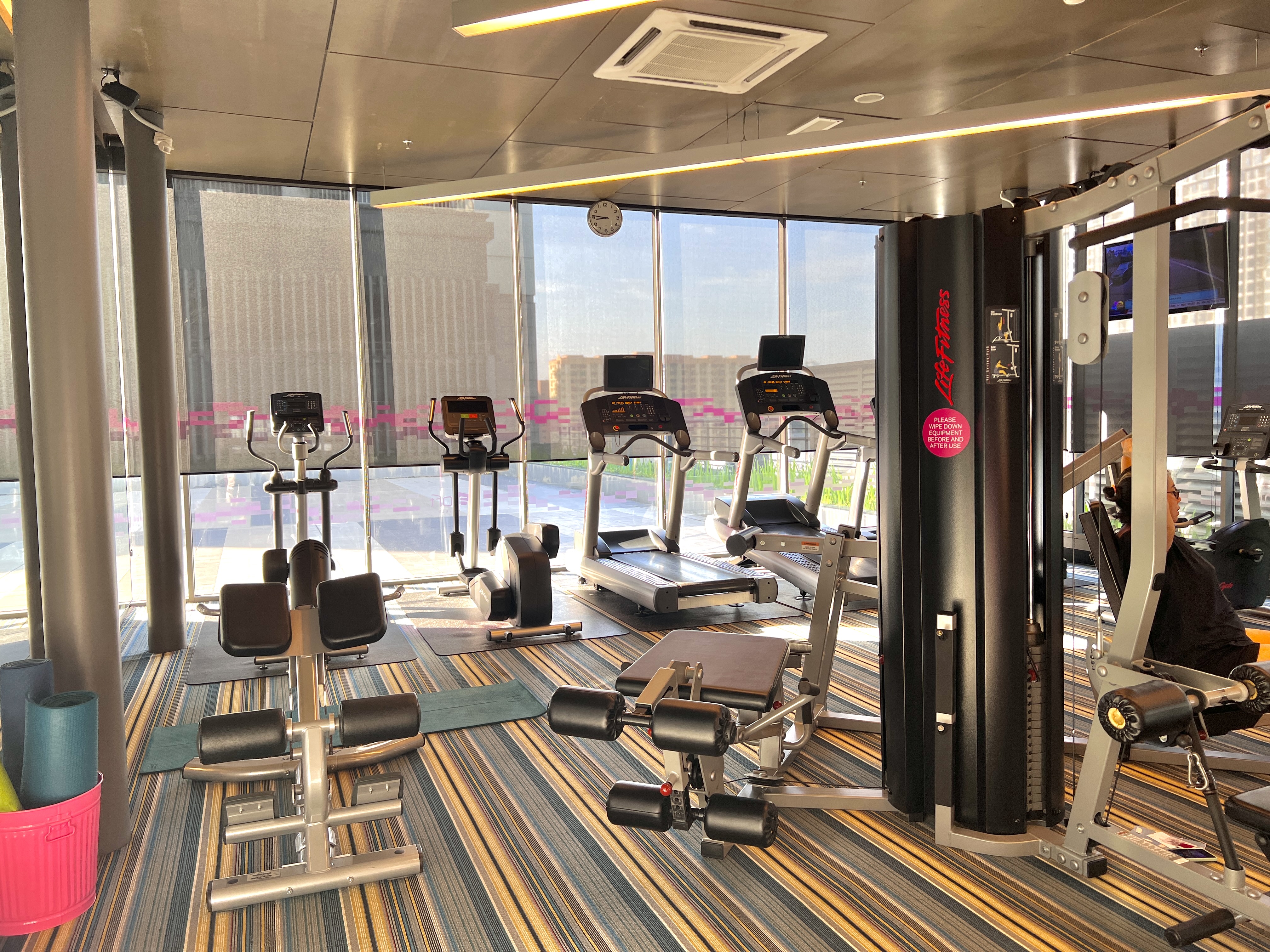 Aloft Kuala Lumpur Sentral fitness center Aloft Kuala Lumpur Sentral fitness center