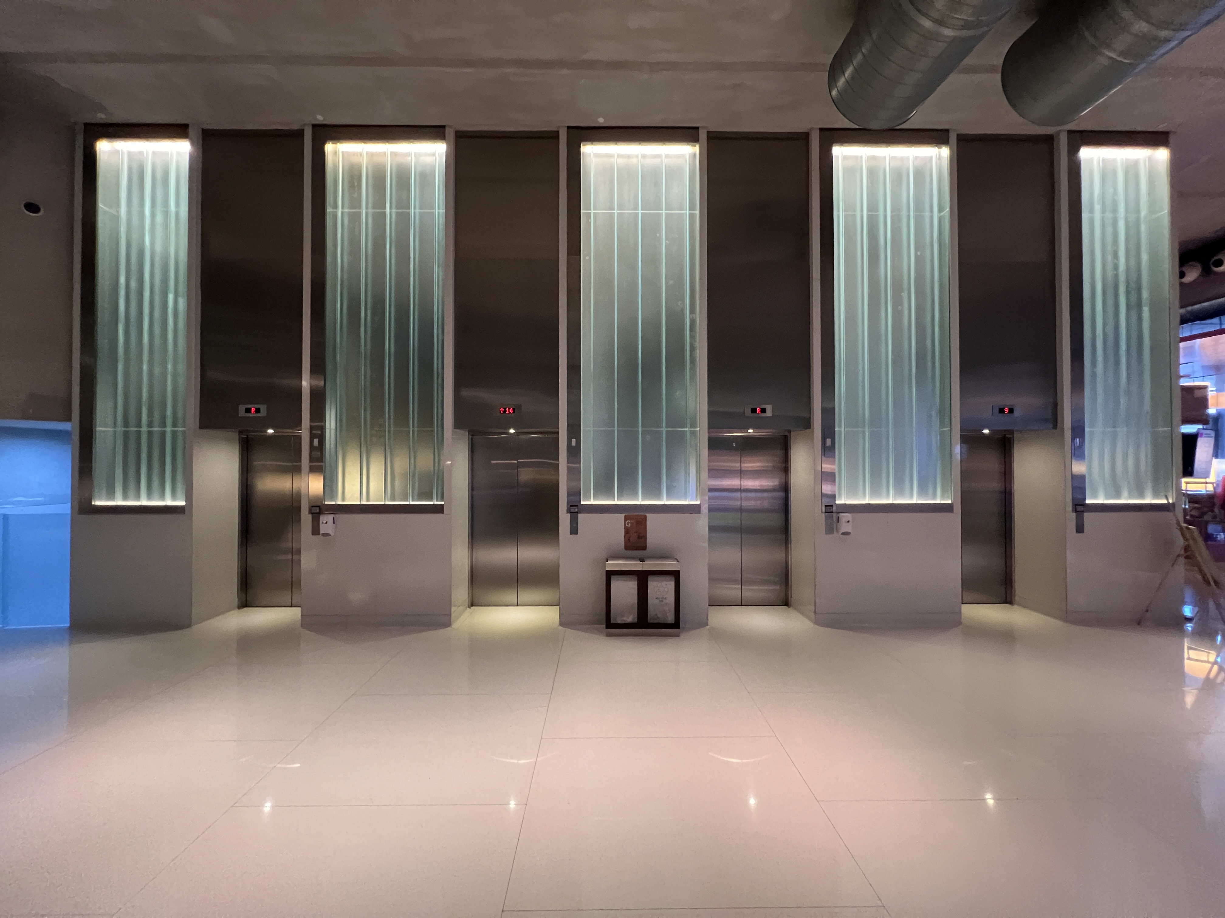 Aloft Kuala Lumpur Sentral lobby elevators Aloft Kuala Lumpur Sentral lobby elevators