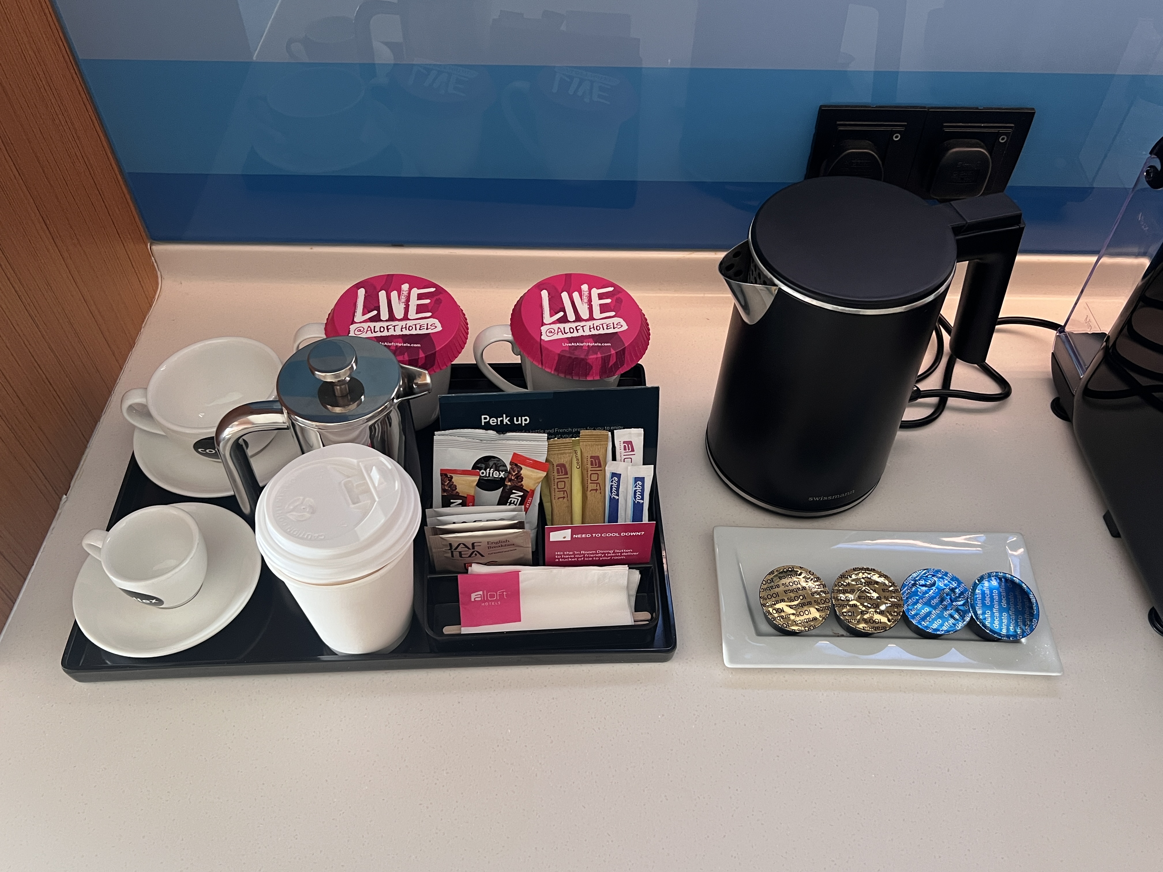 Aloft Kuala Lumpur Sentral room coffee machine Aloft Kuala Lumpur Sentral room coffee machine