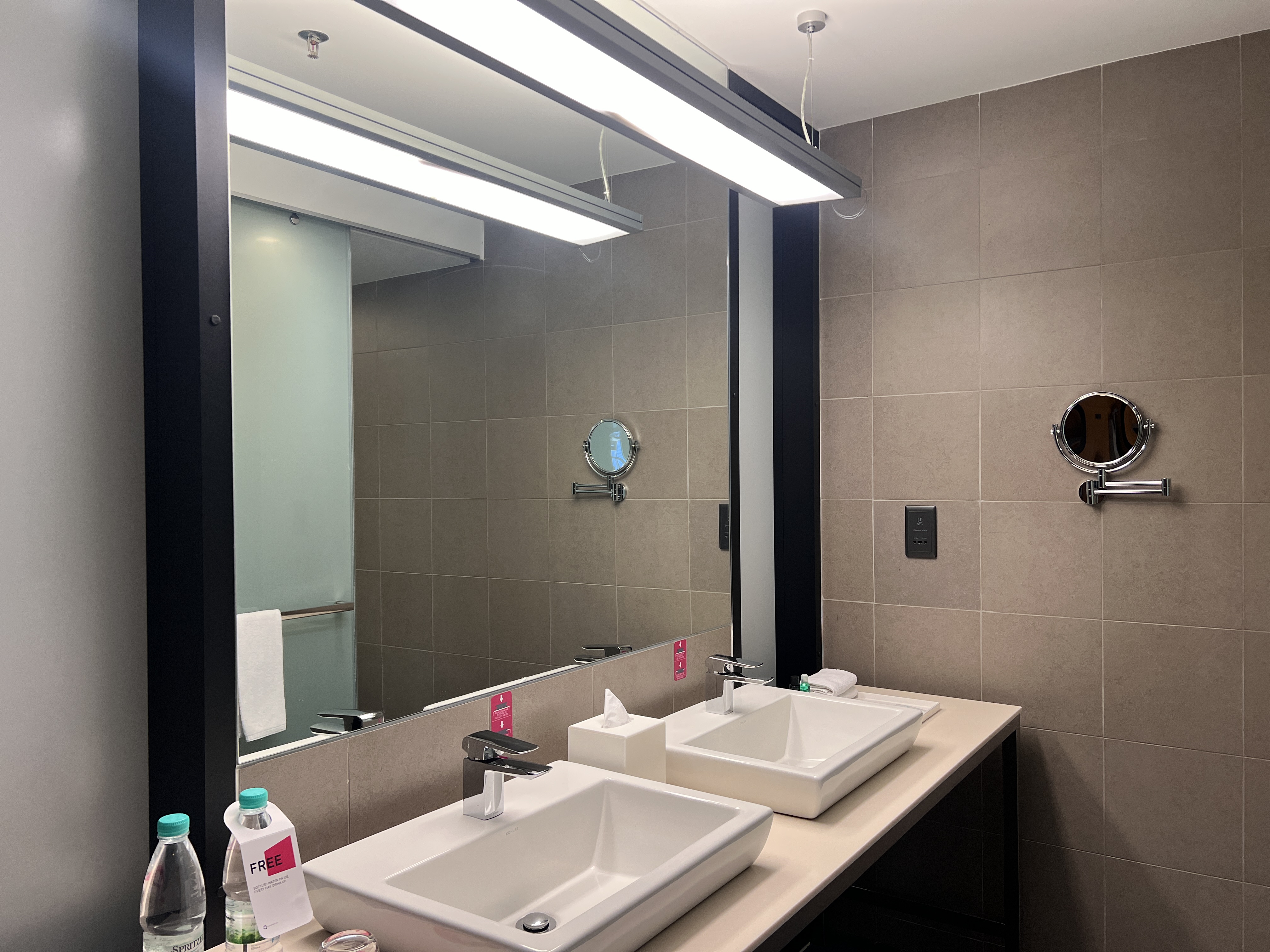 Aloft Kuala Lumpur Sentral vanity and sink Aloft Kuala Lumpur Sentral vanity and sink