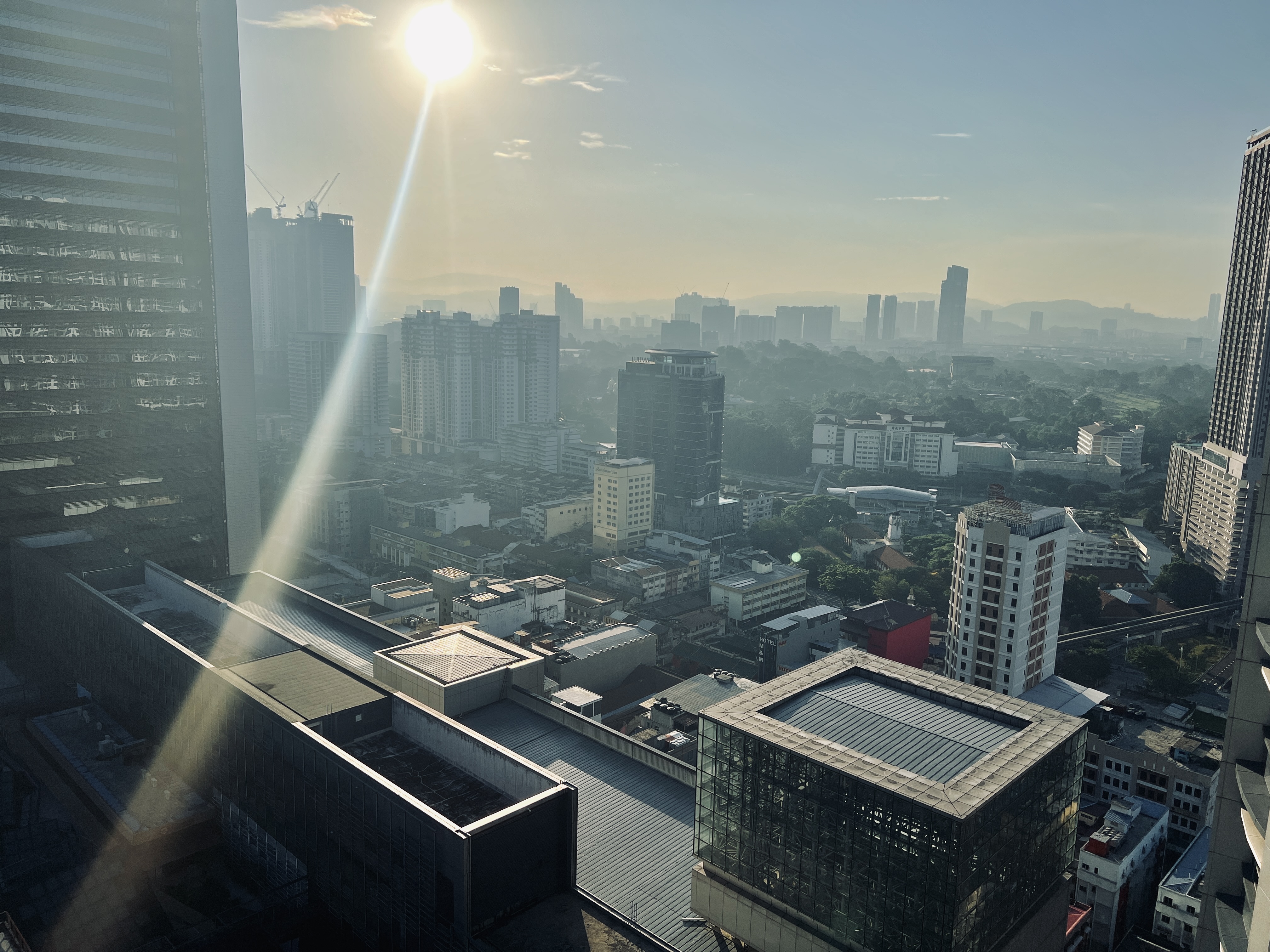 Aloft Kuala Lumpur Sentral view from room Aloft Kuala Lumpur Sentral view from room