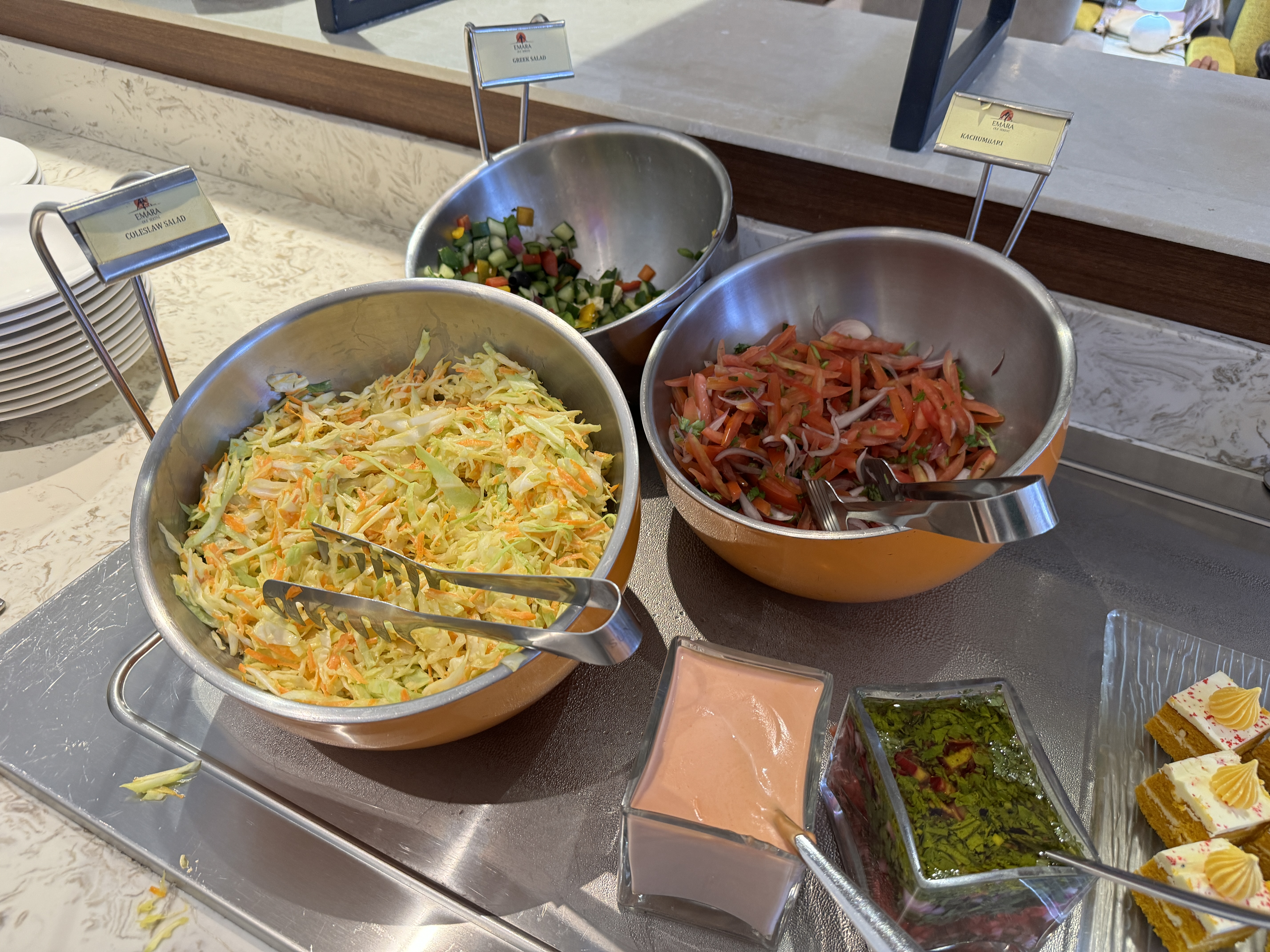 Aspire Lounge NBO salad