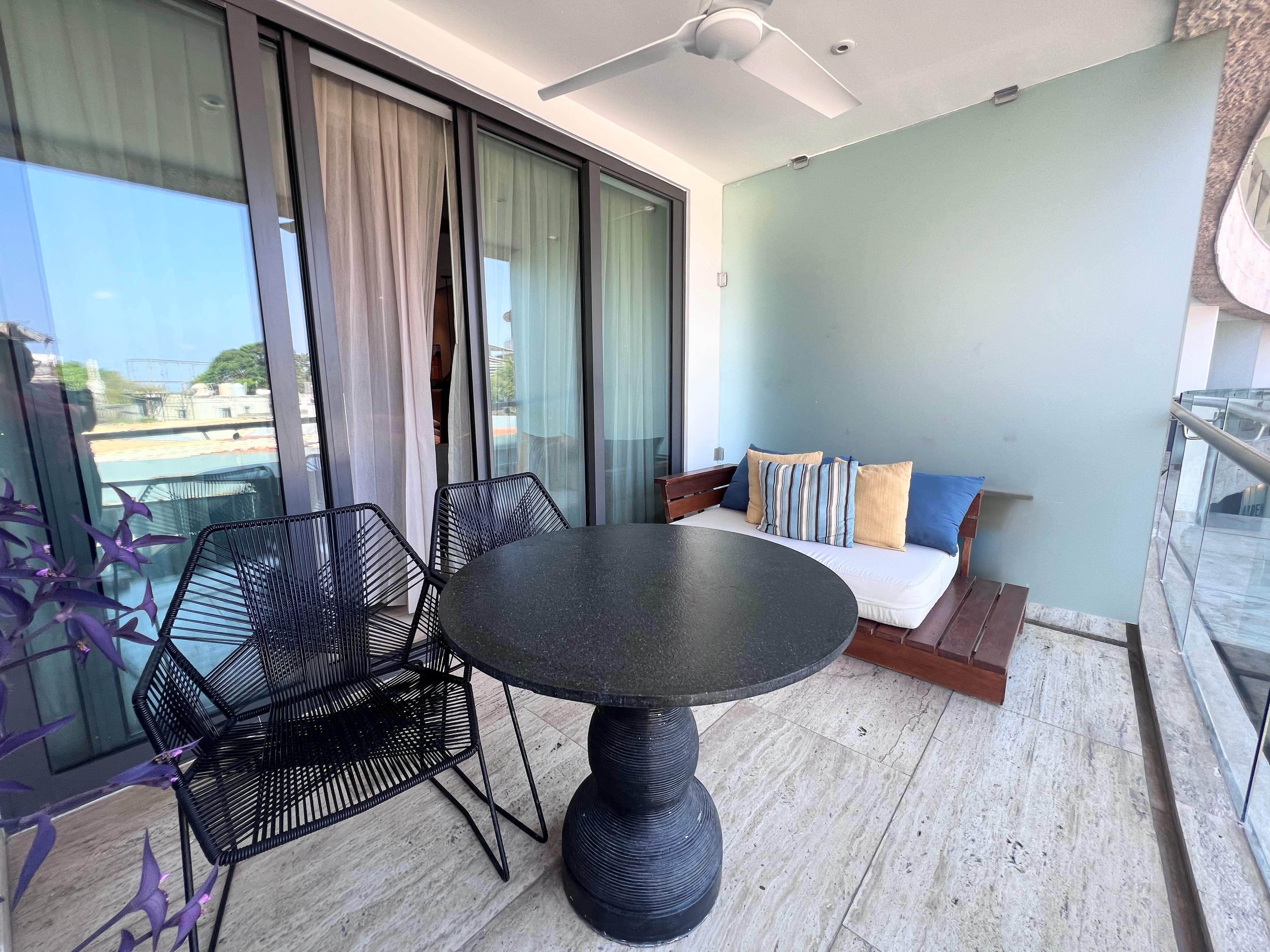 Balcony at Thompson Playa del Carmen