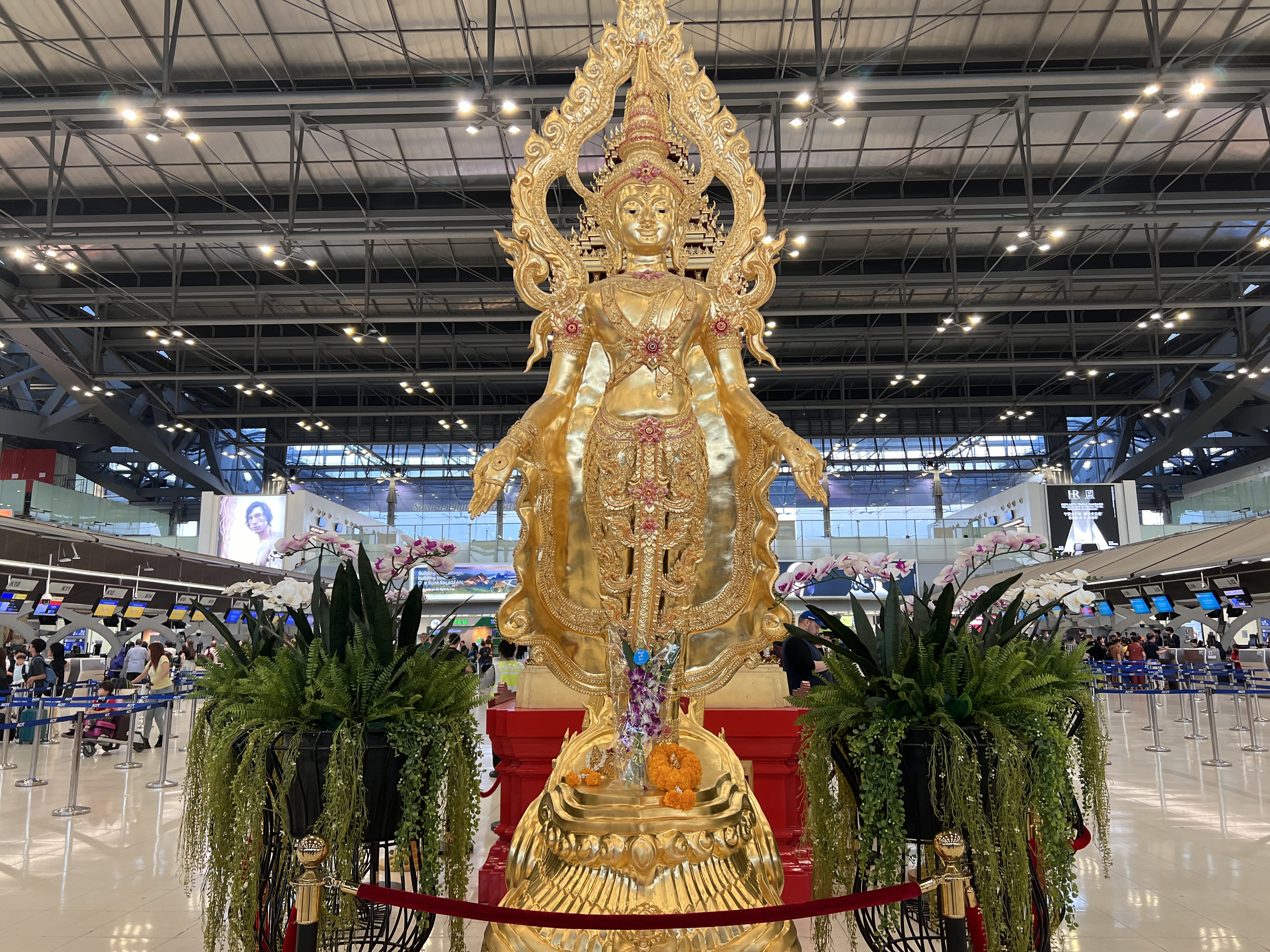 Bangkok Airport Buddhist statue Bangkok Airport Buddhist statue