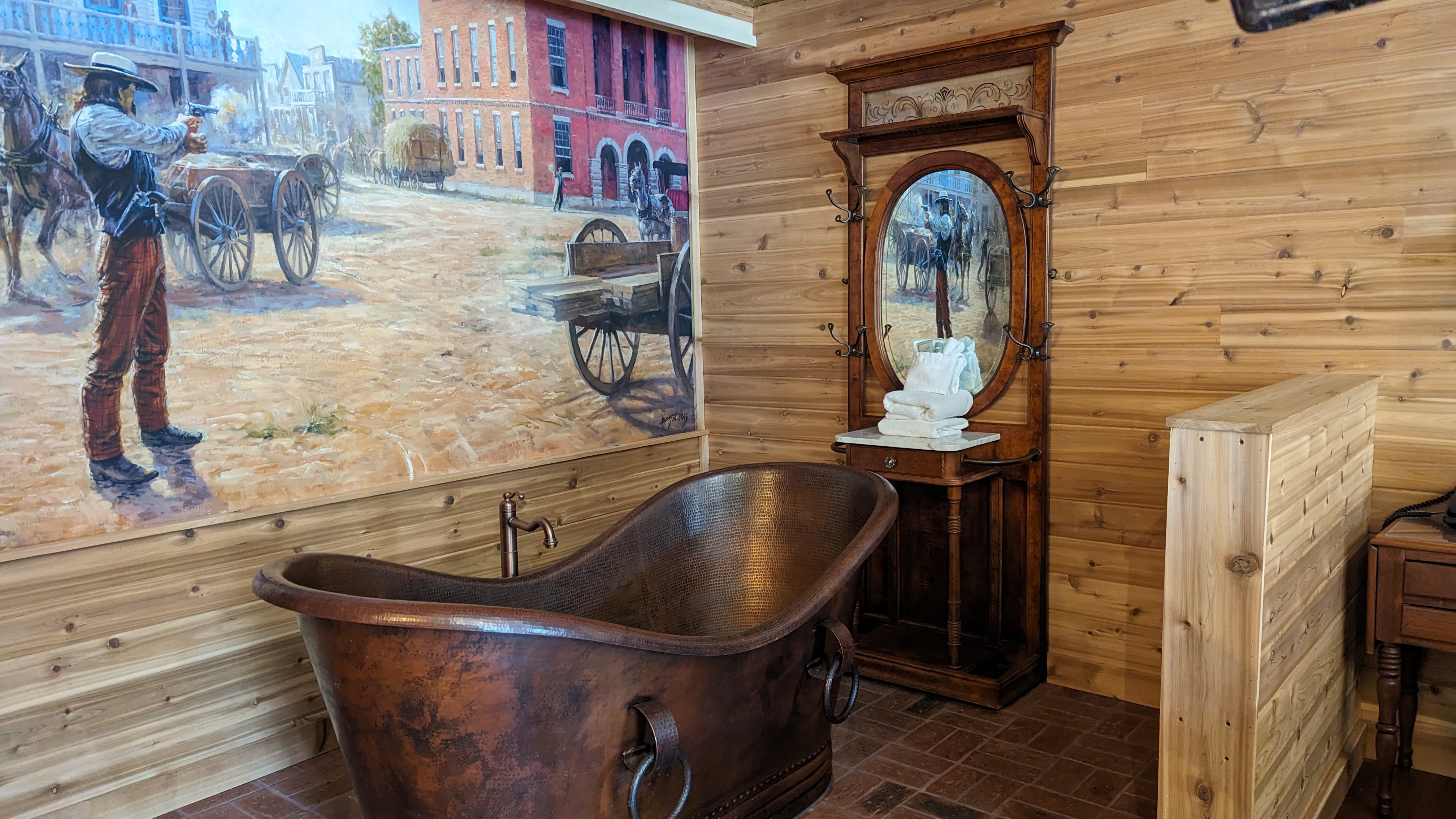 Best Western Rail Haven Springfield Wild Bill themed room Best Western Rail Haven Springfield Wild Bill themed room