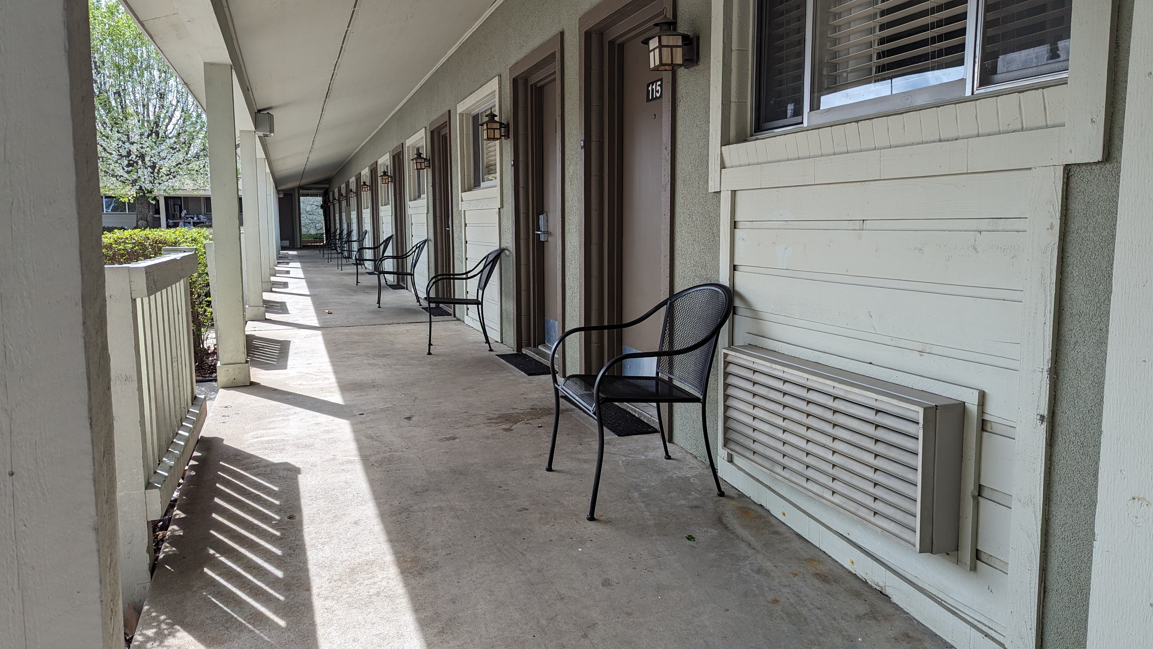 Best Western Rail Haven Springfield motel room doors Best Western Rail Haven Springfield motel room doors