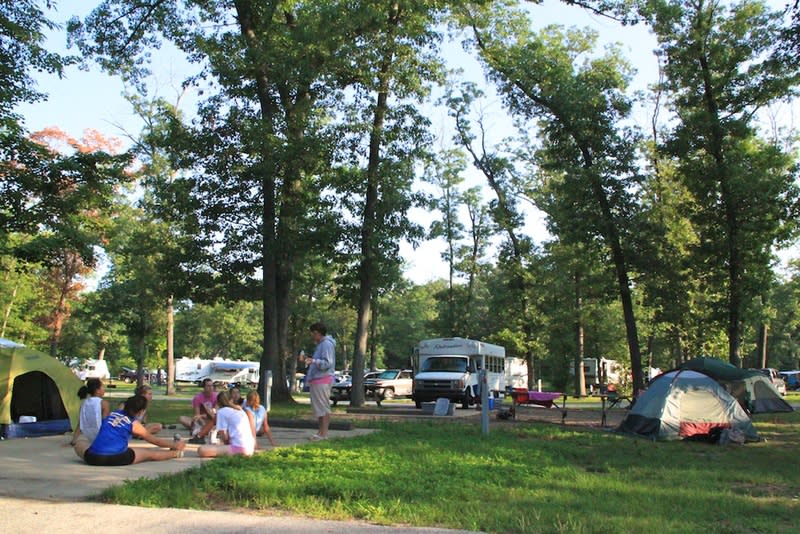 Camping Indiana Dunes Camping Indiana Dunes