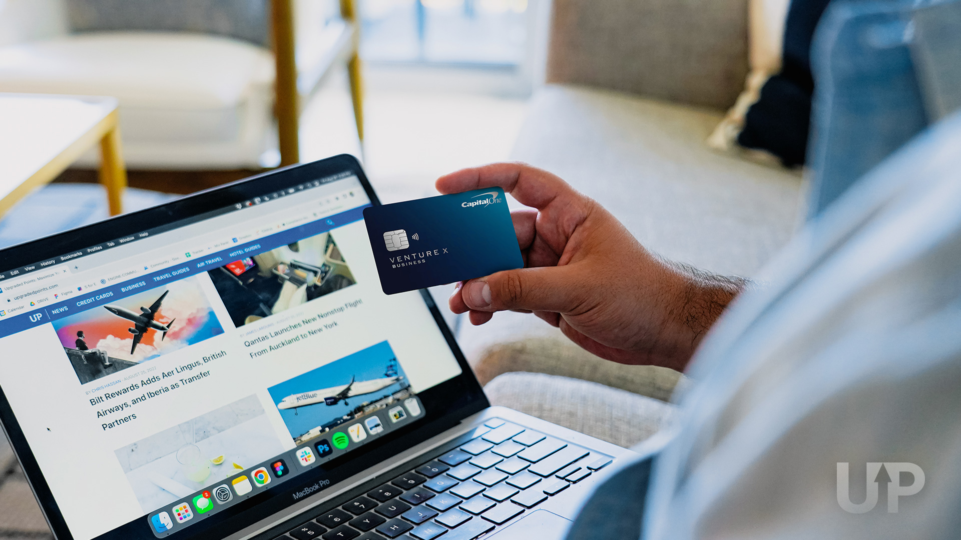 Capital One Venture X Business laptop Capital One Venture X Business laptop
