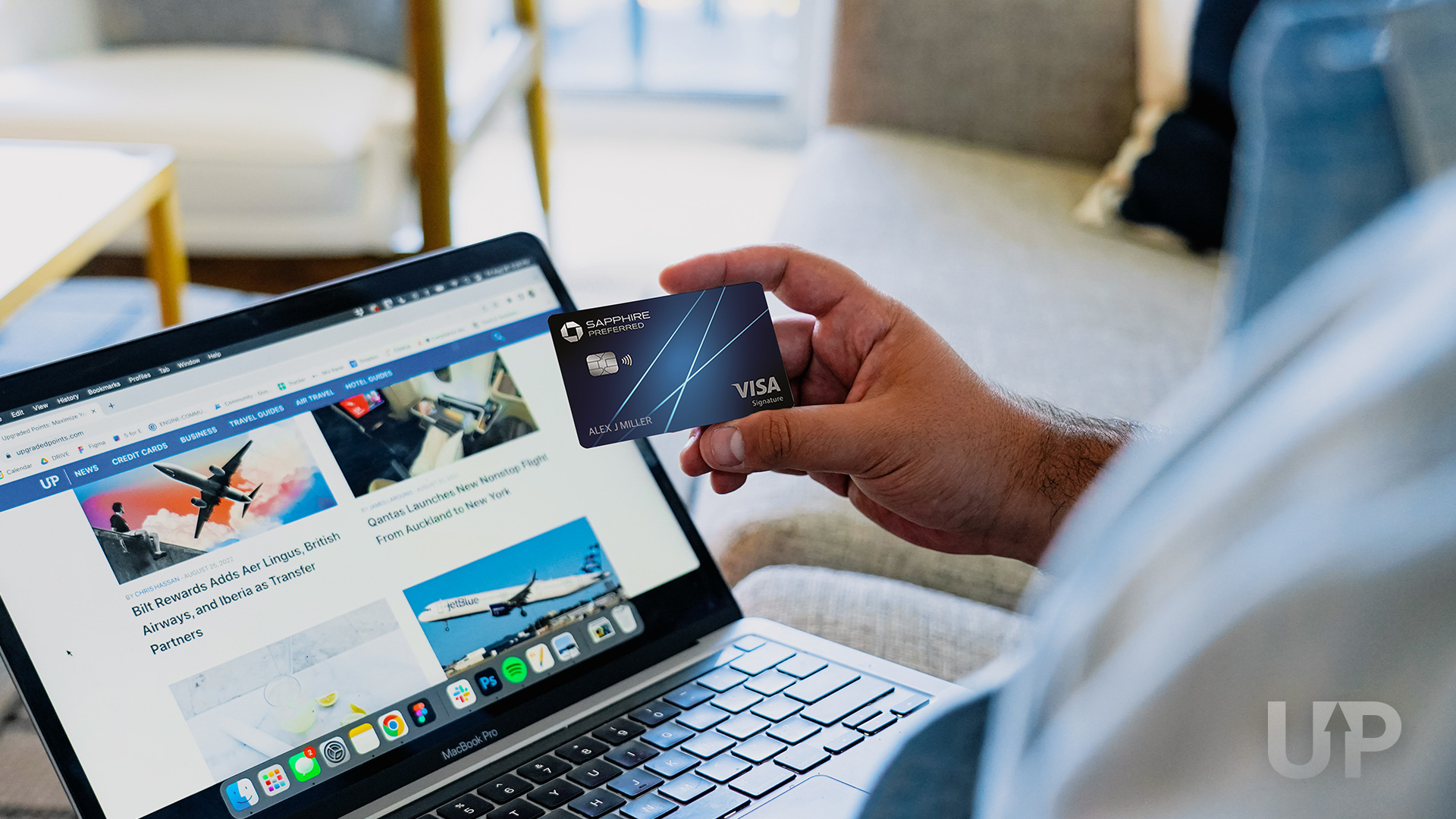Chase Sapphire Preferred Upgraded Points website