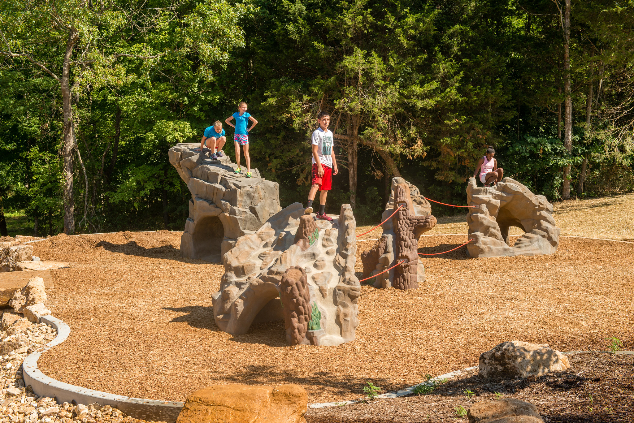 Echo Bluff State Park Playground