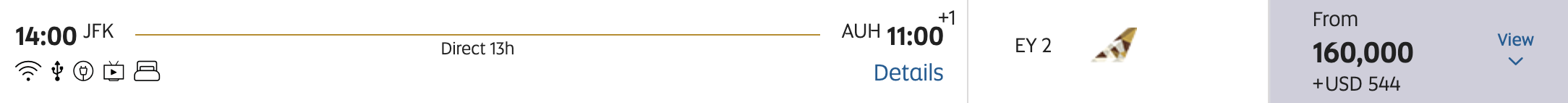 Etihad Guest award price apartment Etihad Guest award price apartment