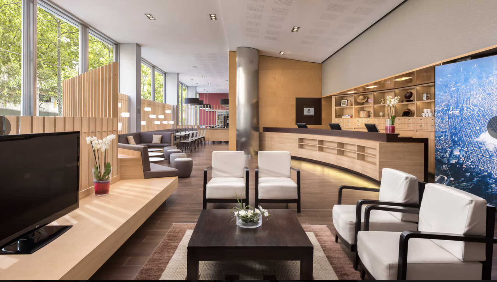 Four Points By Sheraton Barcelona Diagonal lobby Four Points By Sheraton Barcelona Diagonal lobby