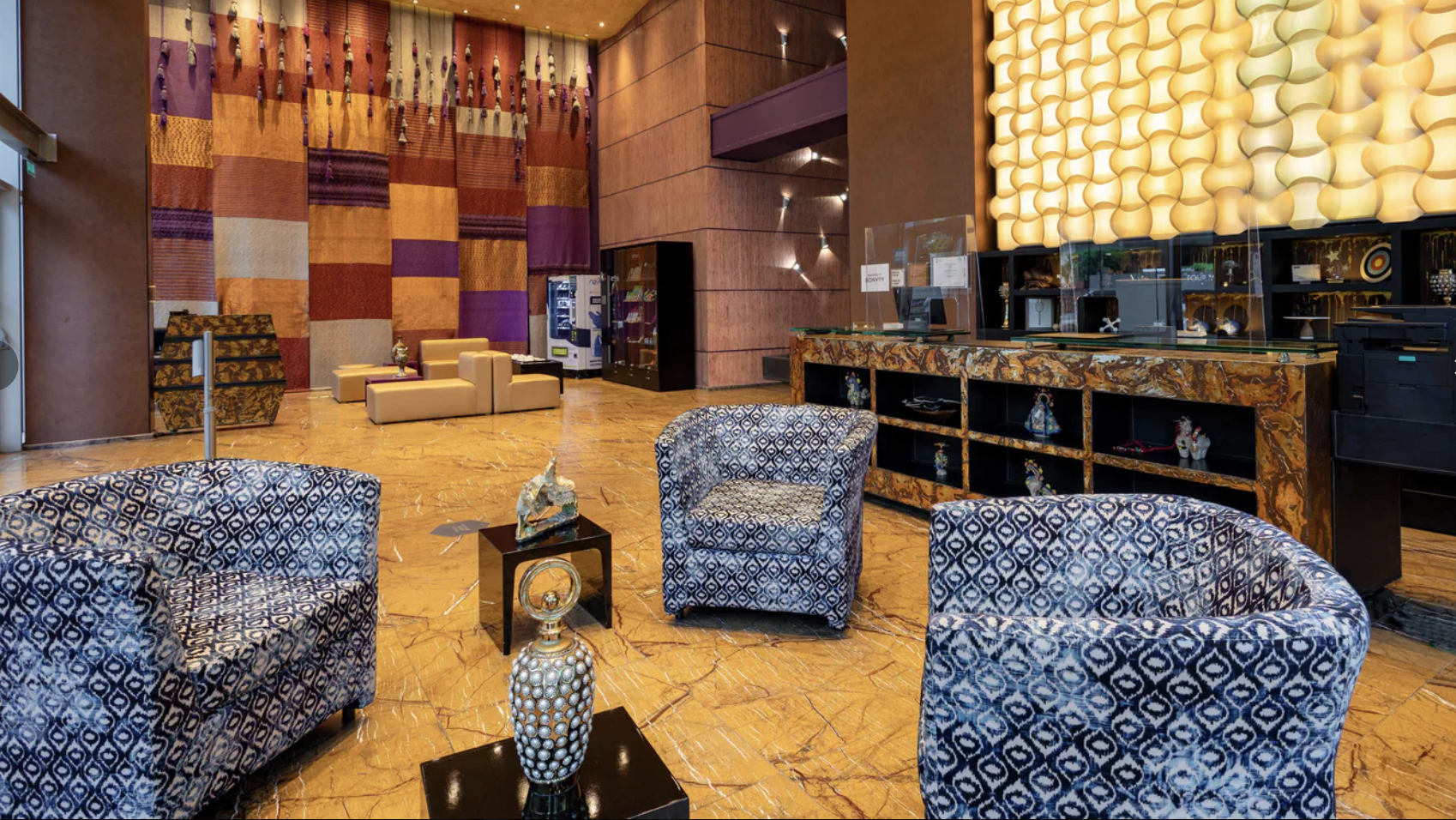 Four Points By Sheraton Bogota lobby Four Points By Sheraton Bogota lobby