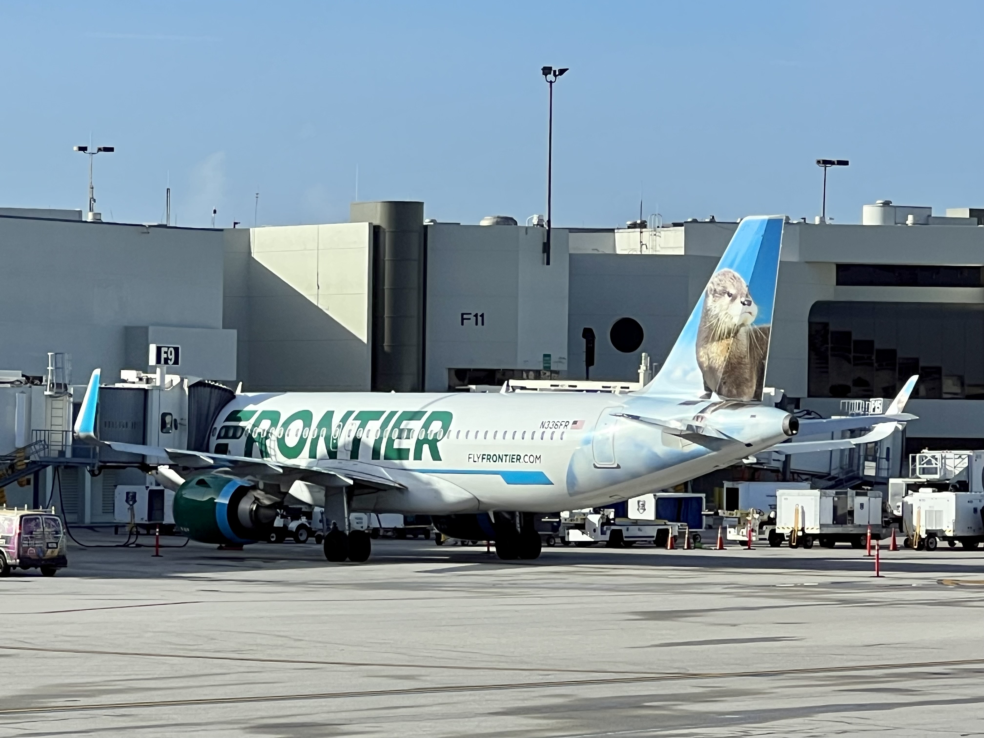 Frontier Airlines at Miami MIA Frontier Airlines at Miami MIA