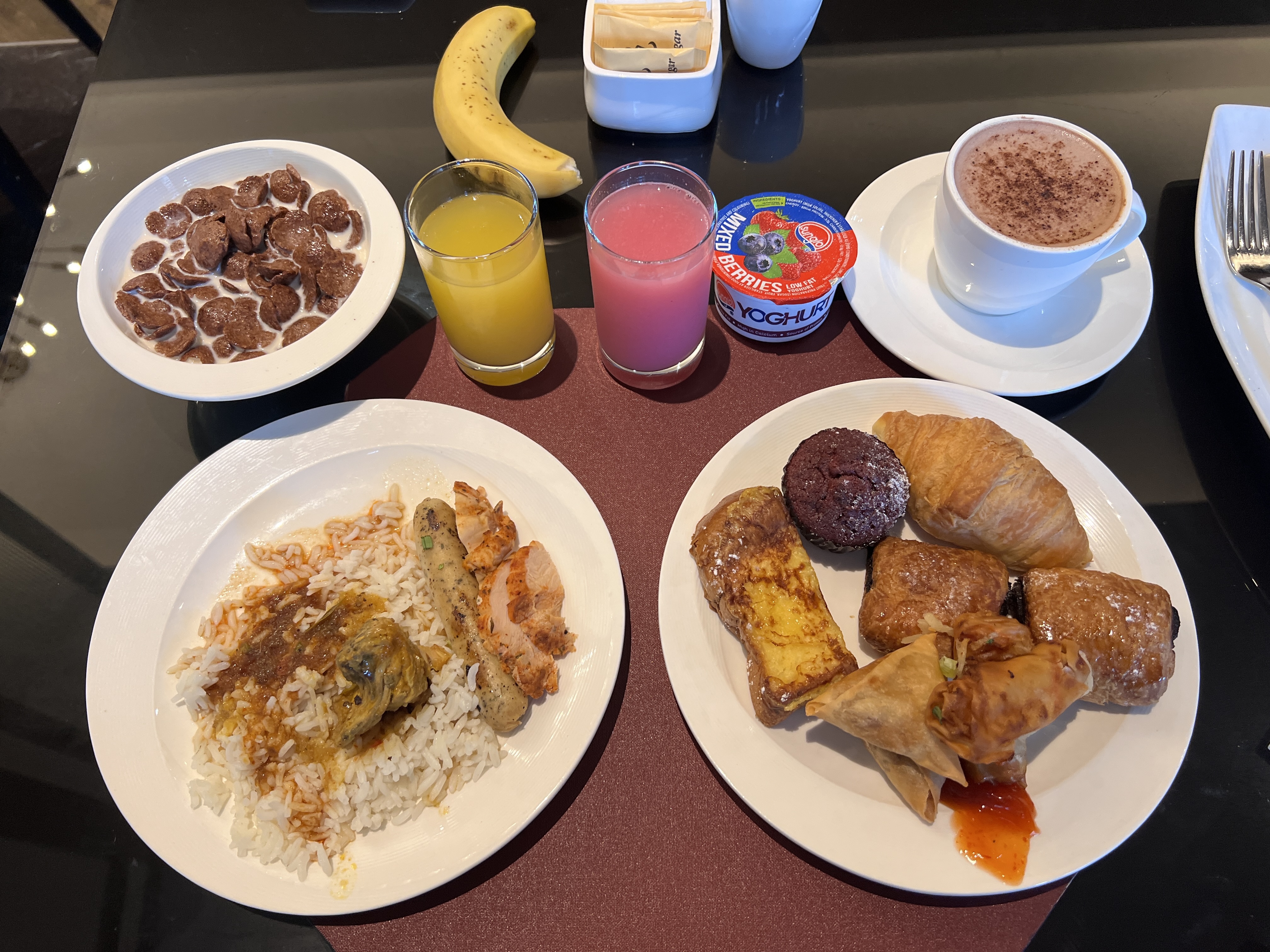 Hotel Stripes Kuala Lumpur Autograph Collection breakfast plate Hotel Stripes Kuala Lumpur Autograph Collection breakfast plate