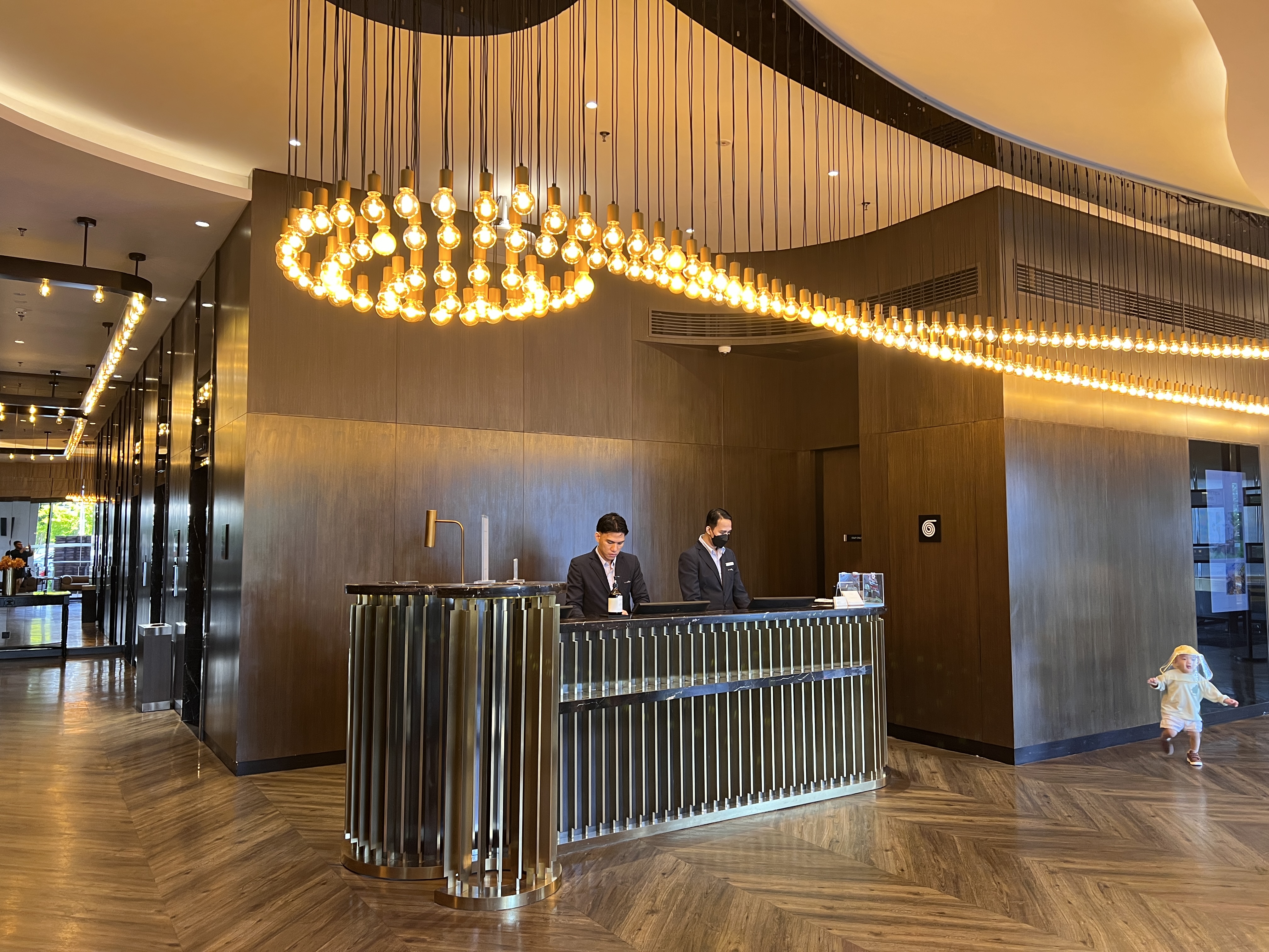 Hotel Stripes Kuala Lumpur Autograph Collection check in desk Hotel Stripes Kuala Lumpur Autograph Collection check in desk