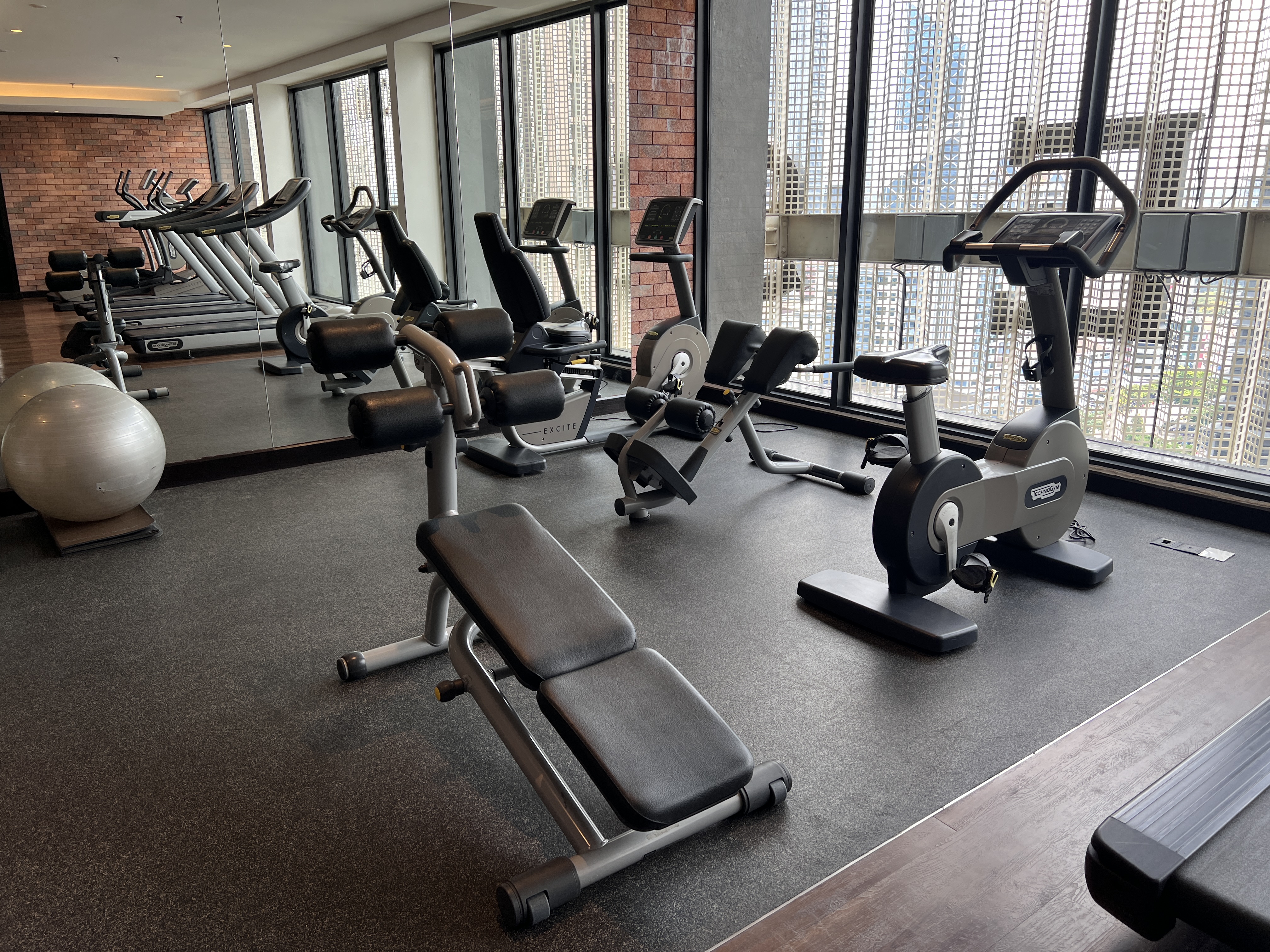 Hotel Stripes Kuala Lumpur Autograph Collection fitness center extra workout machines Hotel Stripes Kuala Lumpur Autograph Collection fitness center extra workout machines