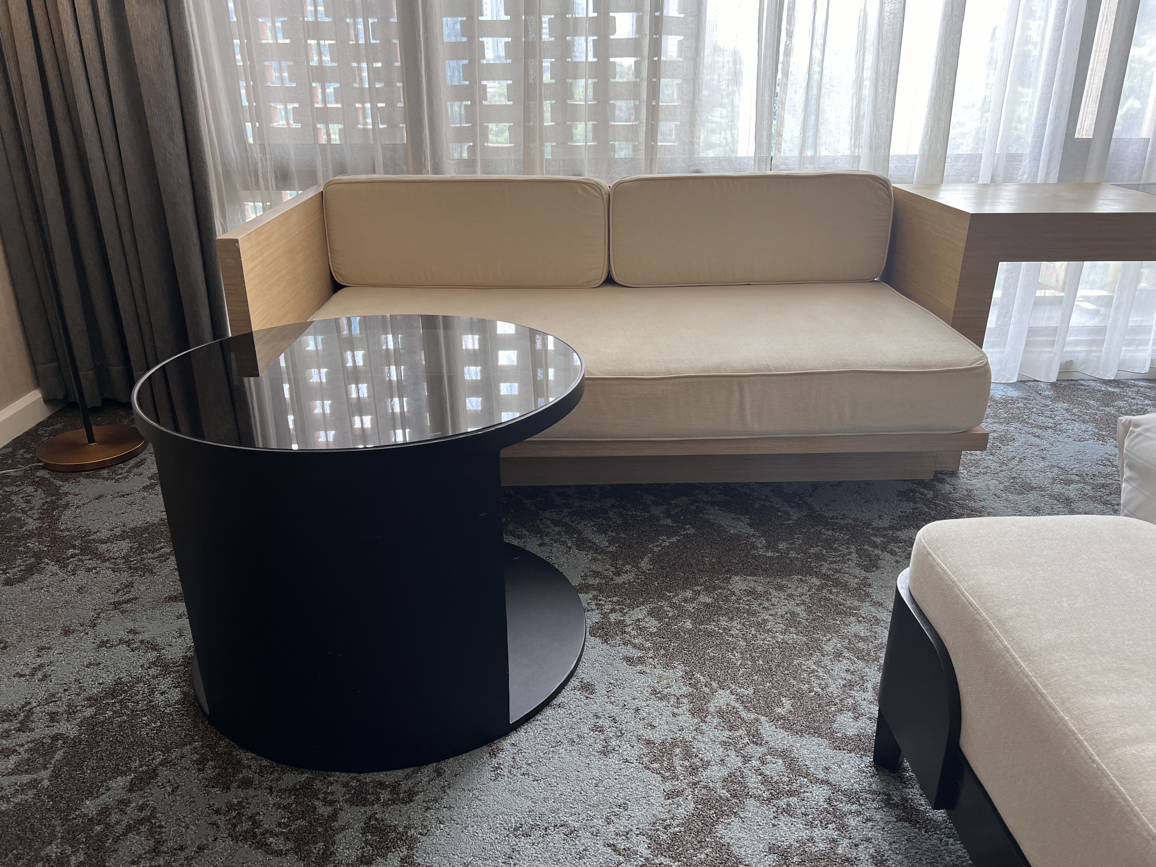 Hotel Stripes Kuala Lumpur Autograph Collection room sofa Hotel Stripes Kuala Lumpur Autograph Collection room sofa