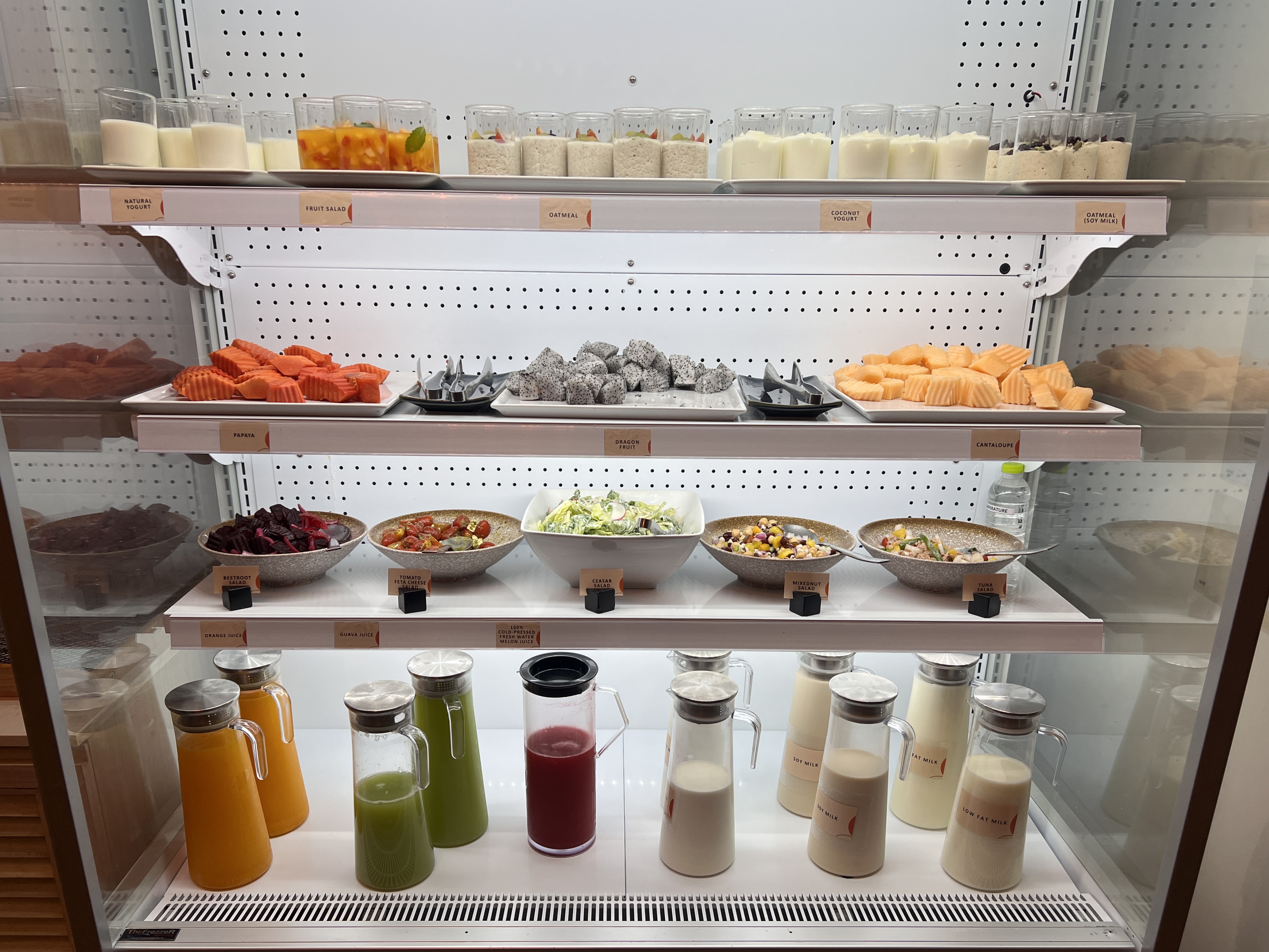 Hyatt Place Bangkok Sukhumvit breakfast fruits salads beverages
