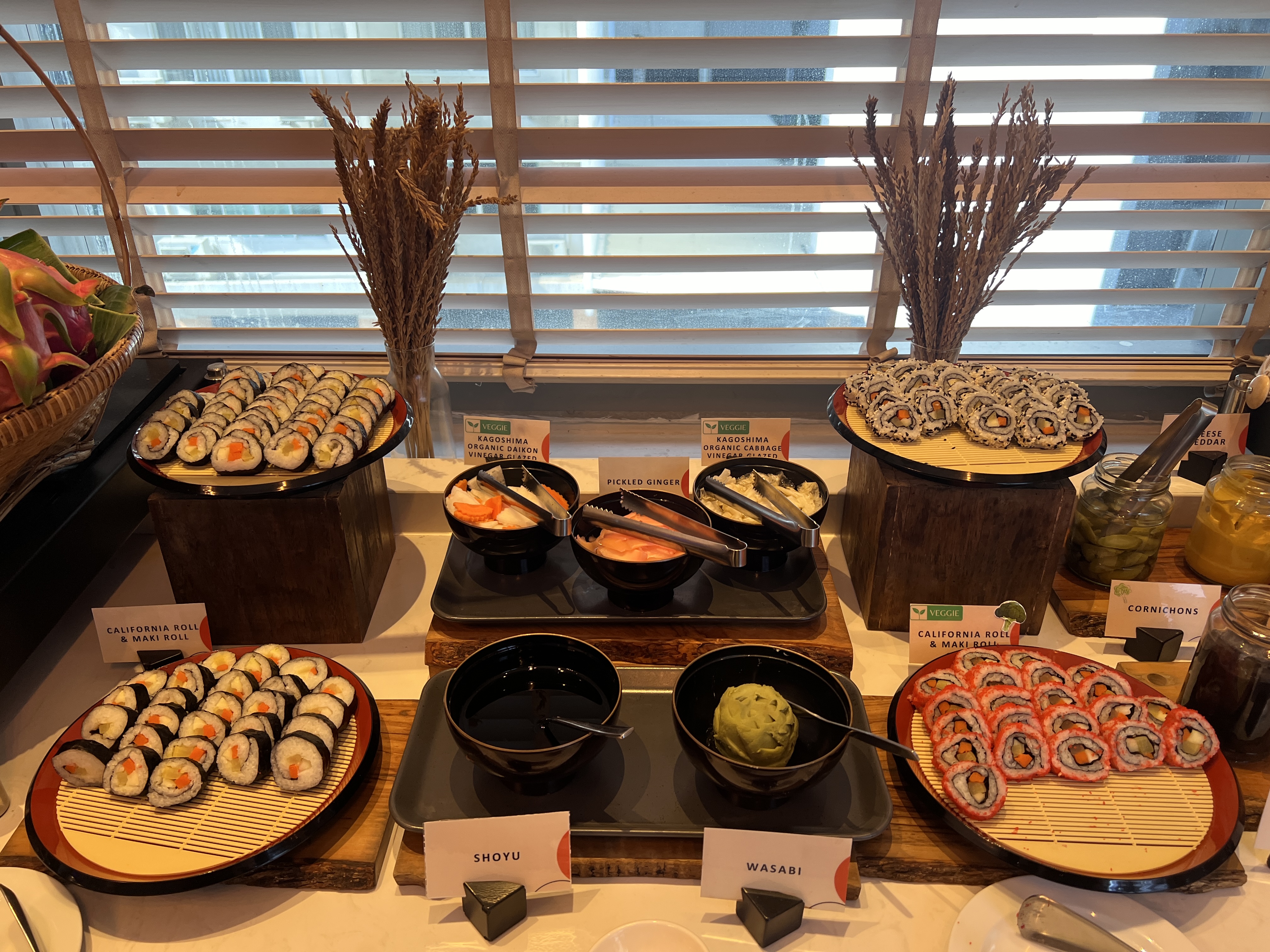 Hyatt Place Bangkok Sukhumvit breakfast sushi options