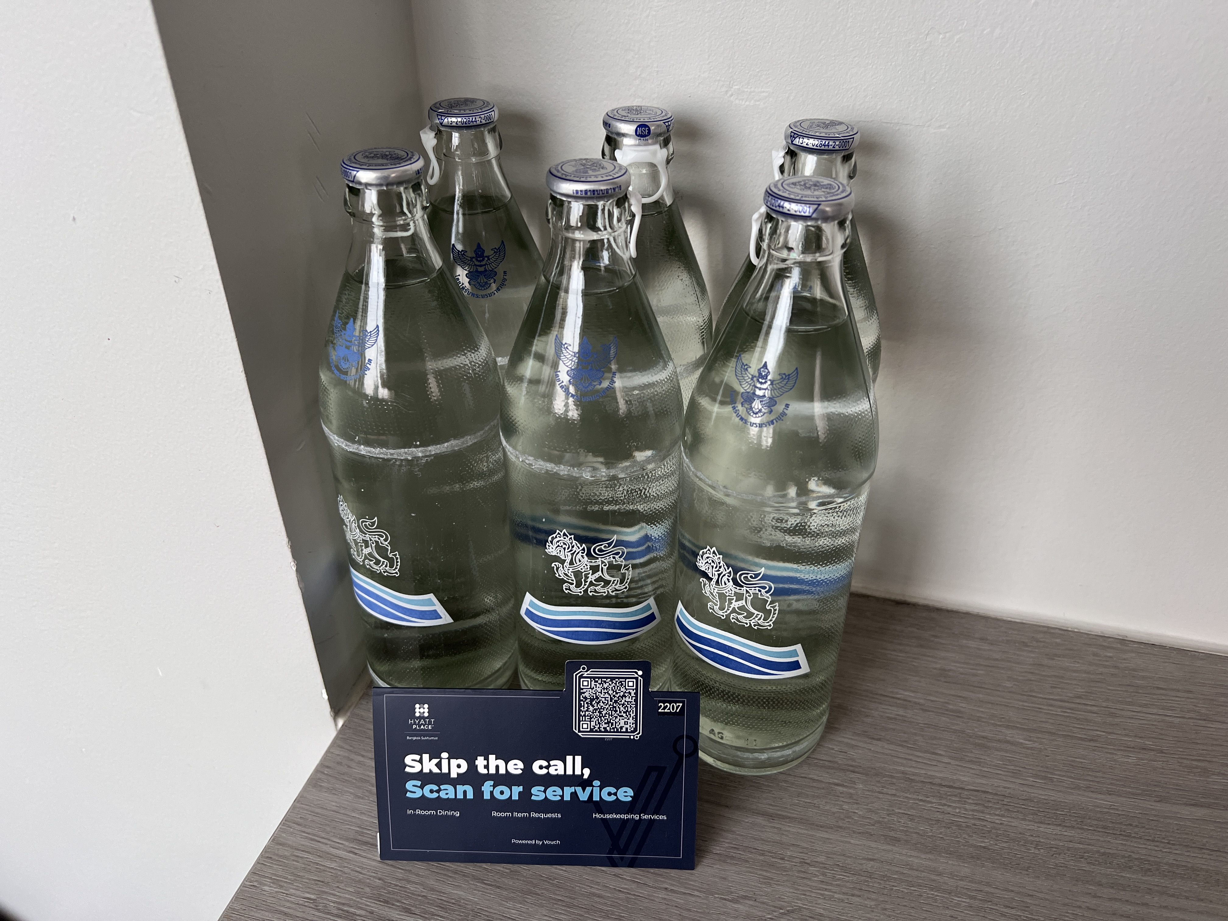 Hyatt Place Bangkok Sukhumvit complimentary water