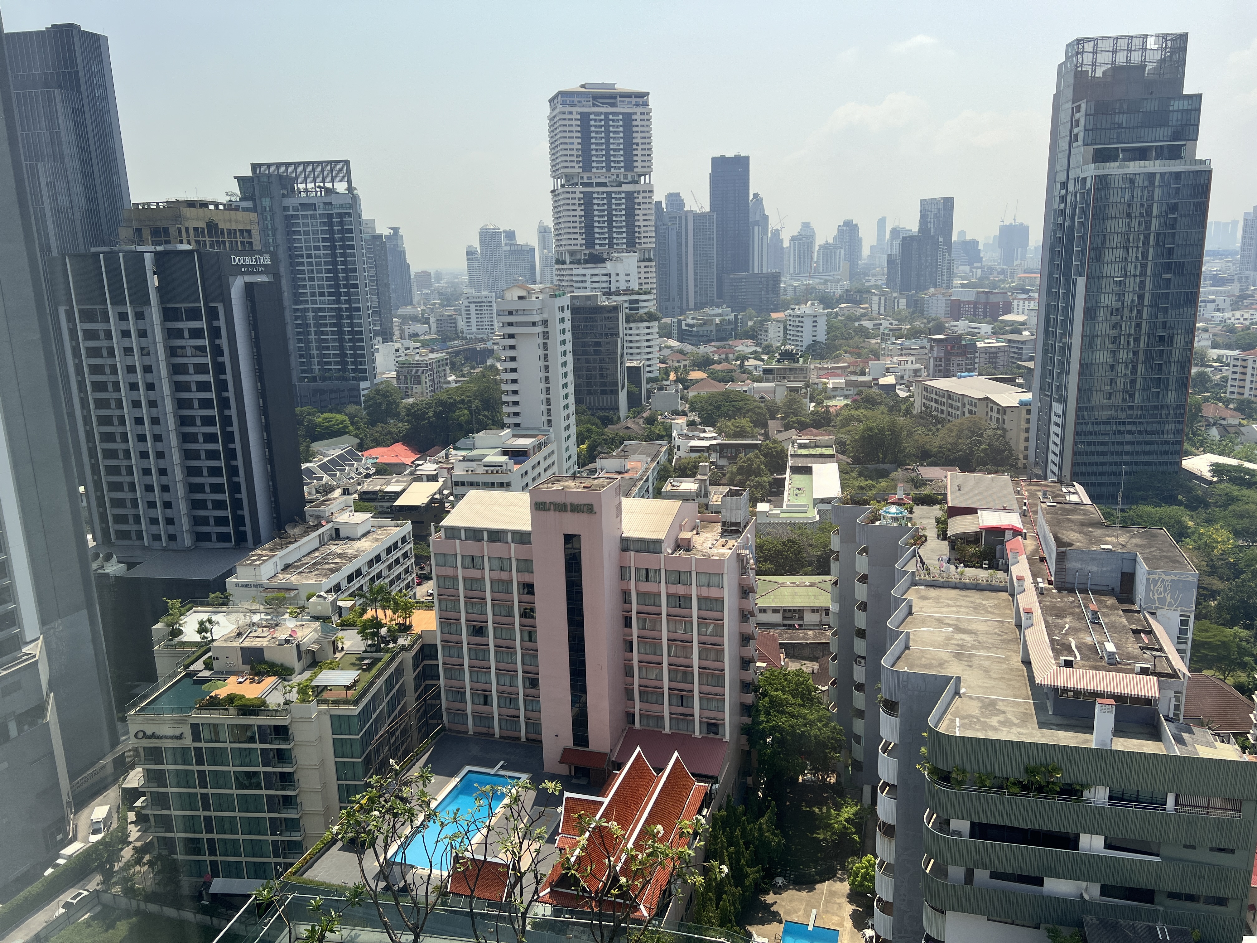 Hyatt Place Bangkok Sukhumvit view from room