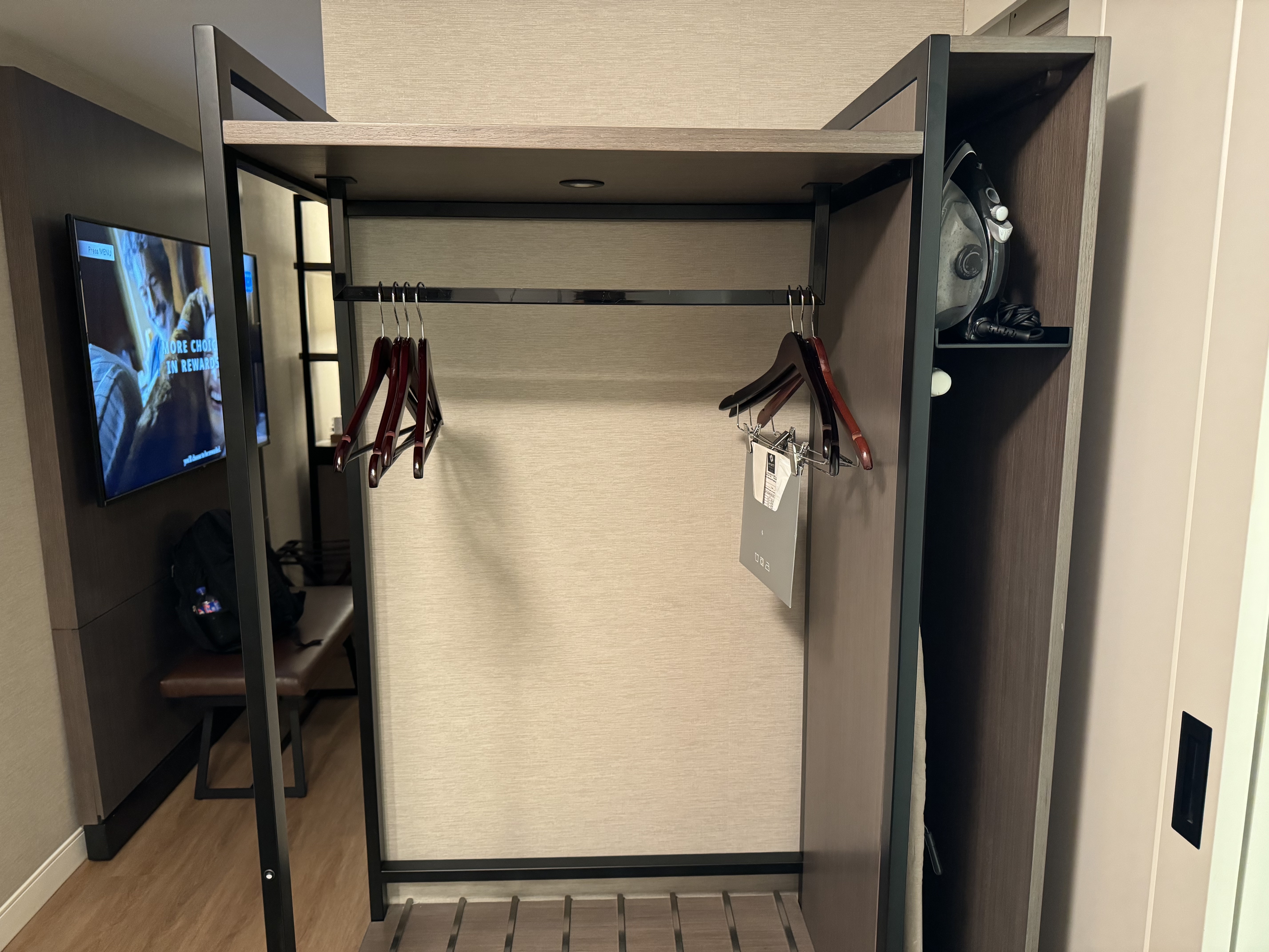 Hyatt Regency San Antonio Riverwalk bedroom closet Hyatt Regency San Antonio Riverwalk bedroom closet