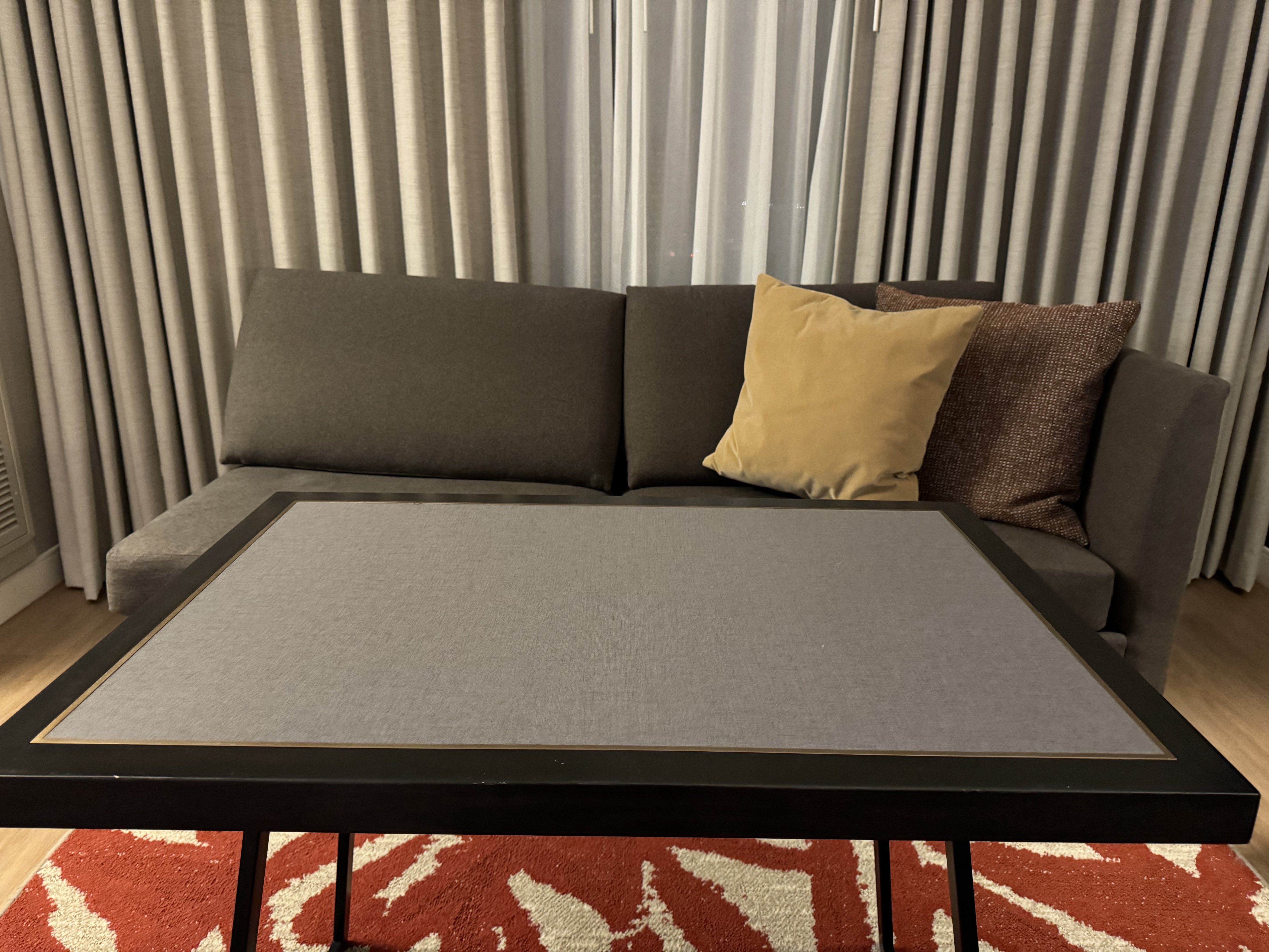 Hyatt Regency San Antonio Riverwalk bedroom sofa and table Hyatt Regency San Antonio Riverwalk bedroom sofa and table