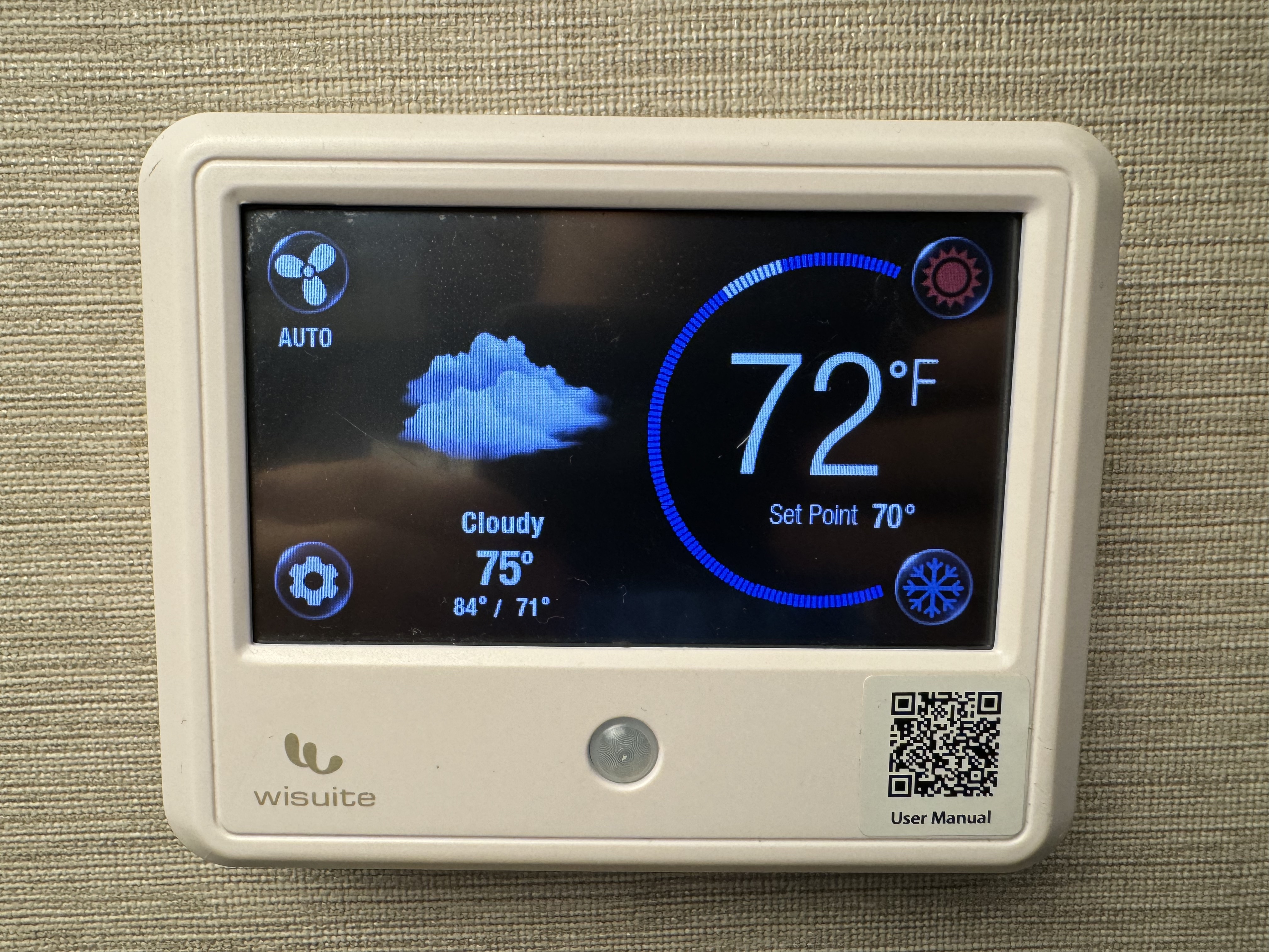 Hyatt Regency San Antonio Riverwalk bedroom thermostat Hyatt Regency San Antonio Riverwalk bedroom thermostat