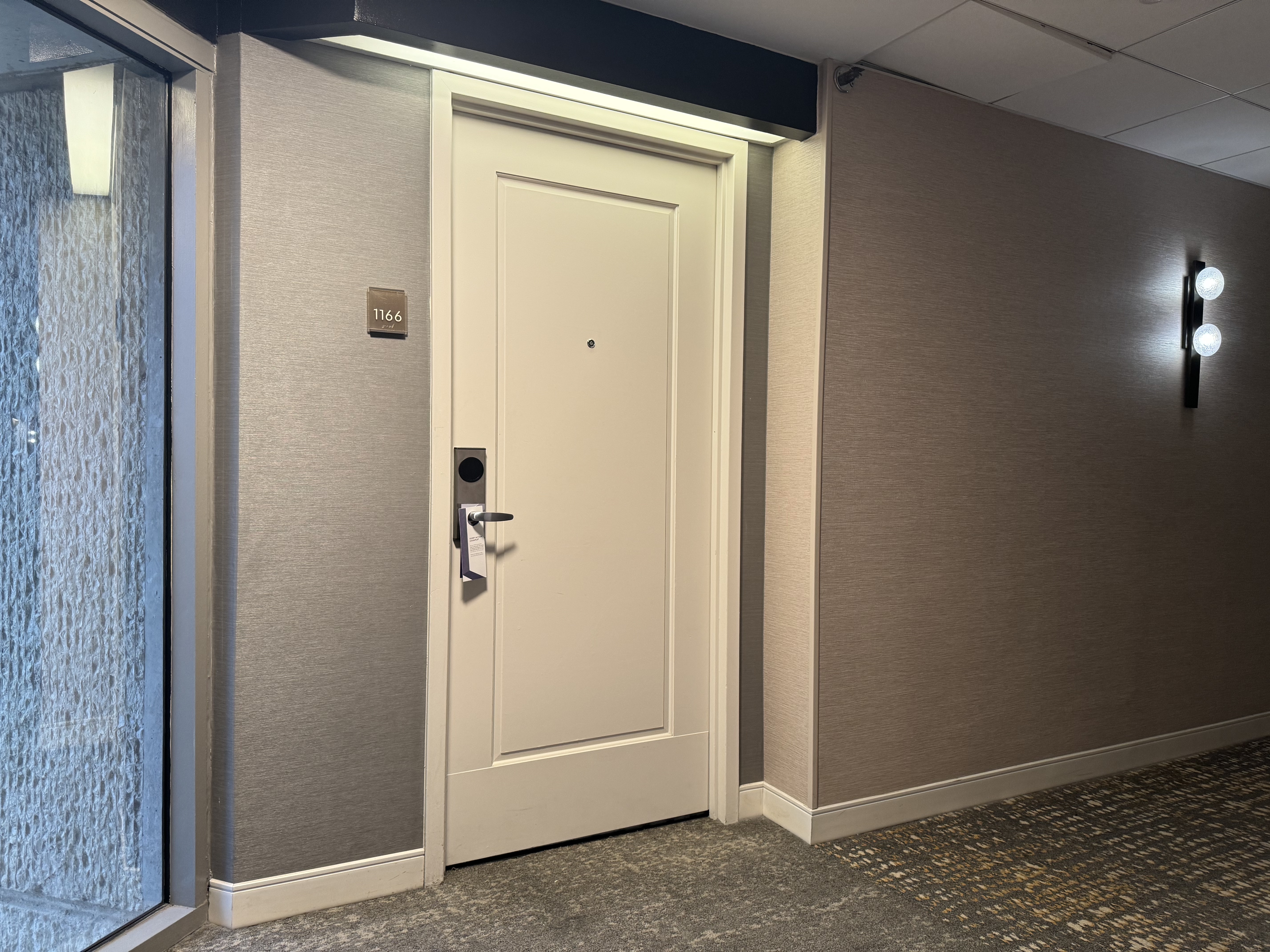 Hyatt Regency San Antonio Riverwalk door to room 1166 Hyatt Regency San Antonio Riverwalk door to room 1166