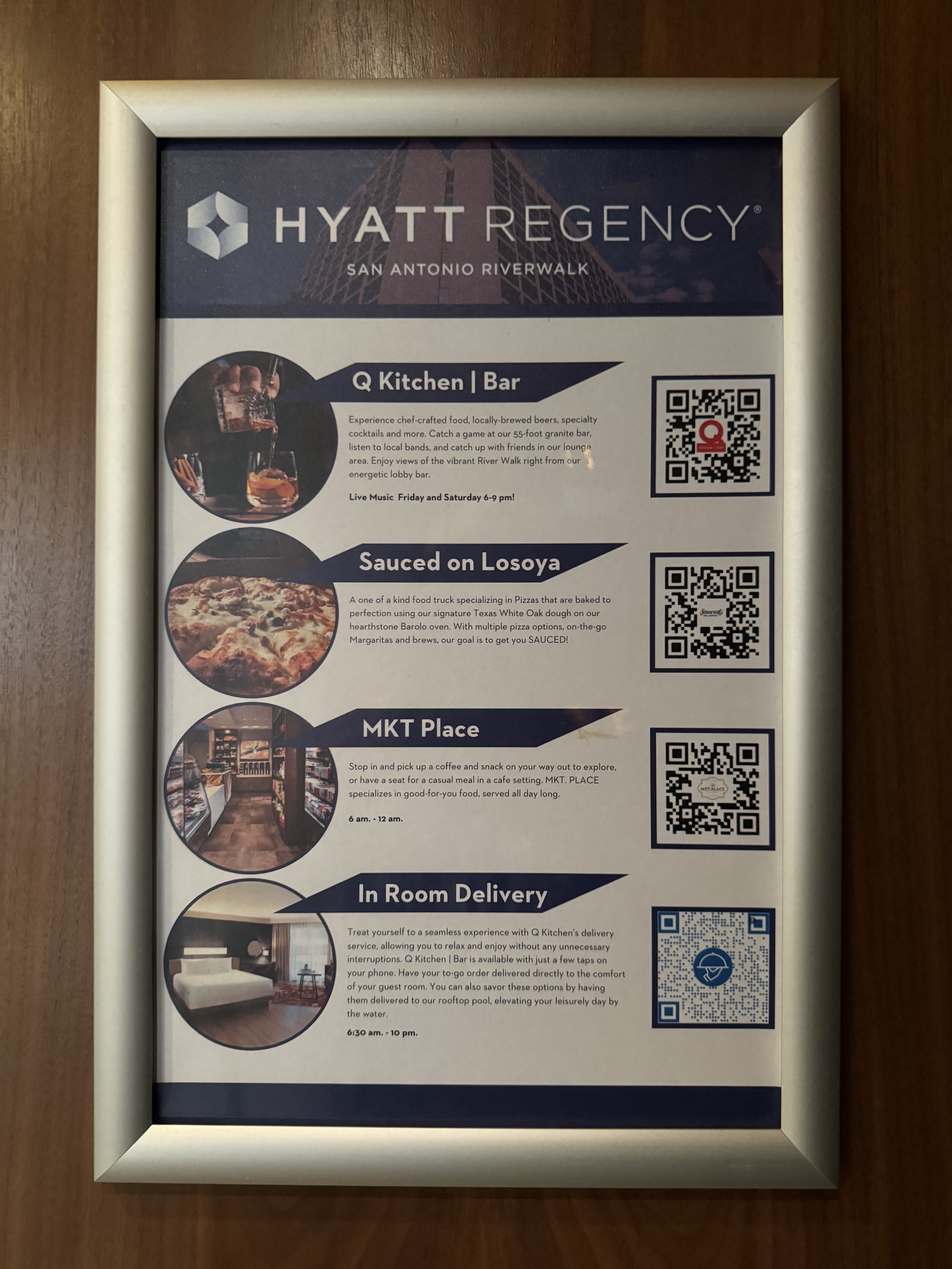 Hyatt Regency San Antonio Riverwalk elevator information about restaurants Hyatt Regency San Antonio Riverwalk elevator information about restaurants