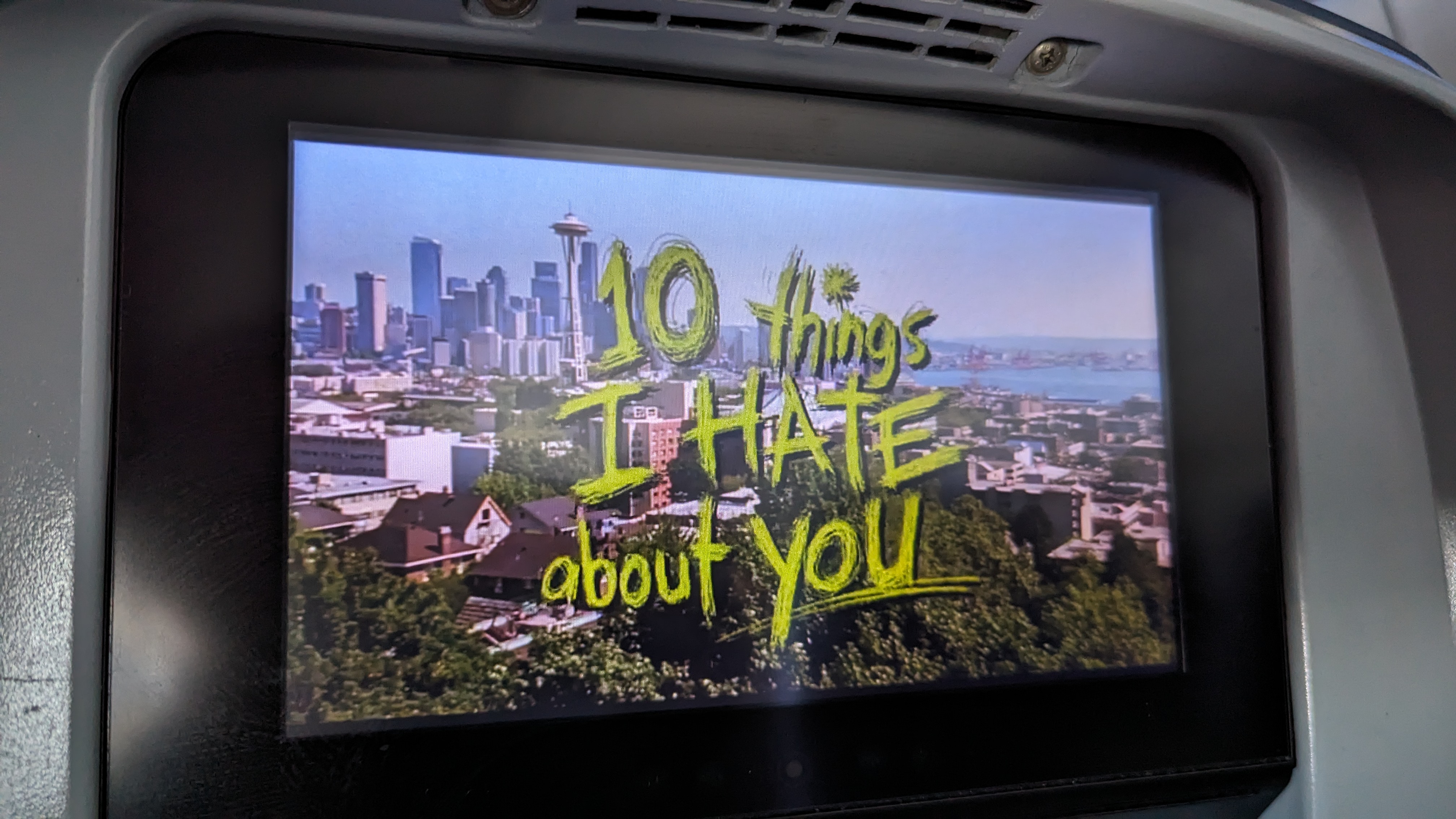 IAH to ATL Delta flight review IFE movie