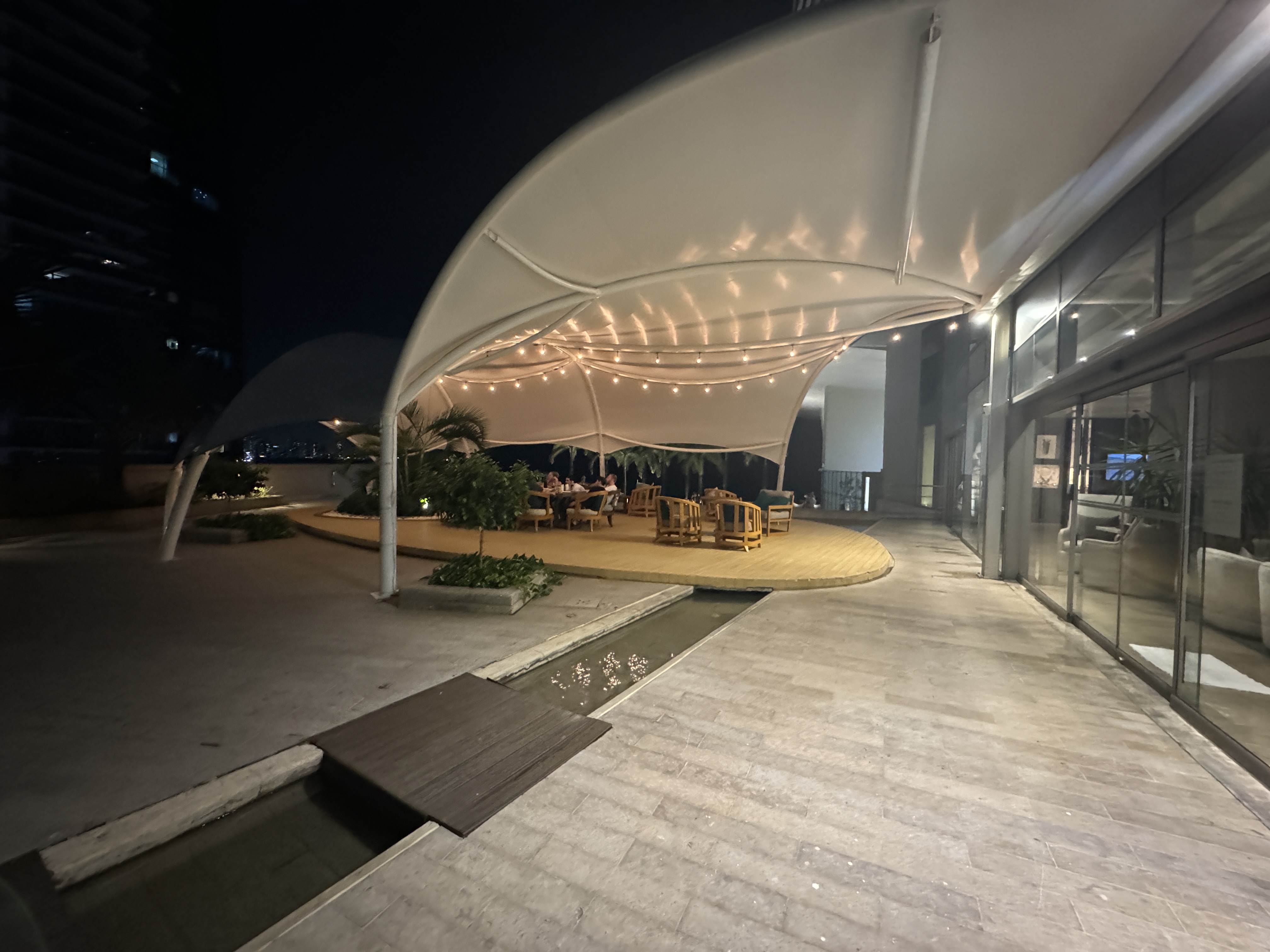 JW Marriott Panama Exec Lounge Outdoor Seating JW Marriott Panama Exec Lounge Outdoor Seating
