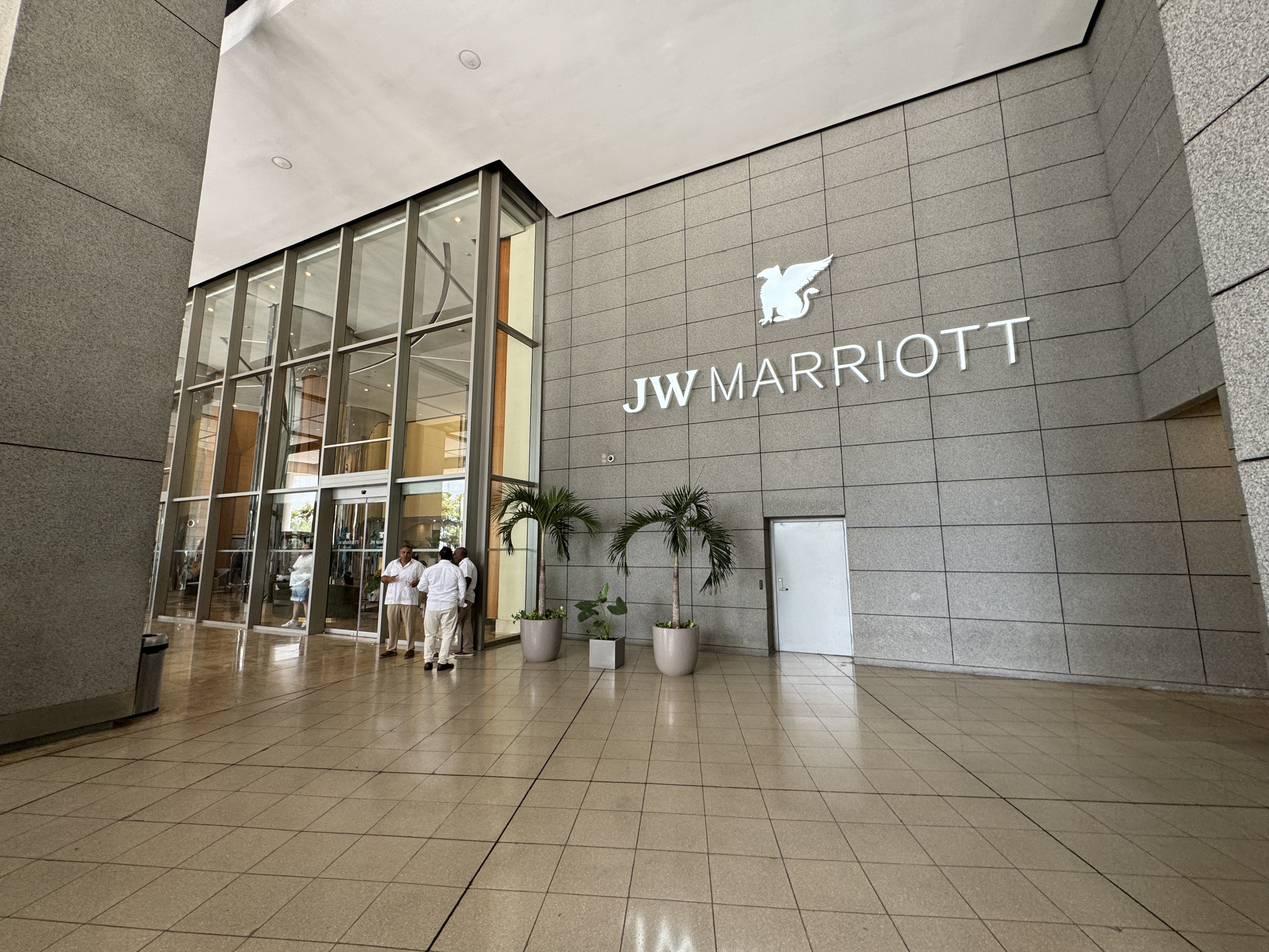 JW Marriott Panama Sign Front JW Marriott Panama Sign Front