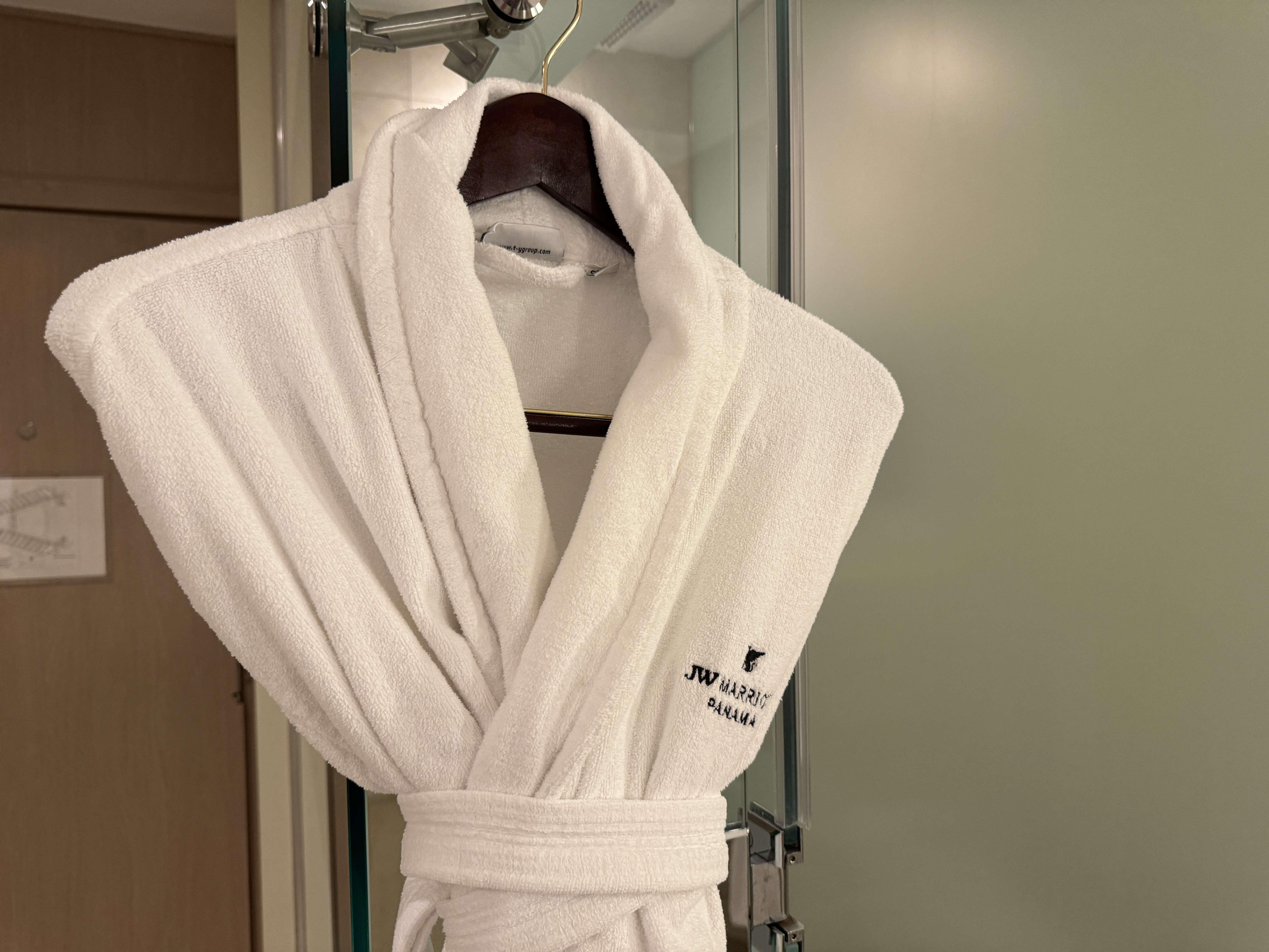 JW Marriott Panama robe JW Marriott Panama robe