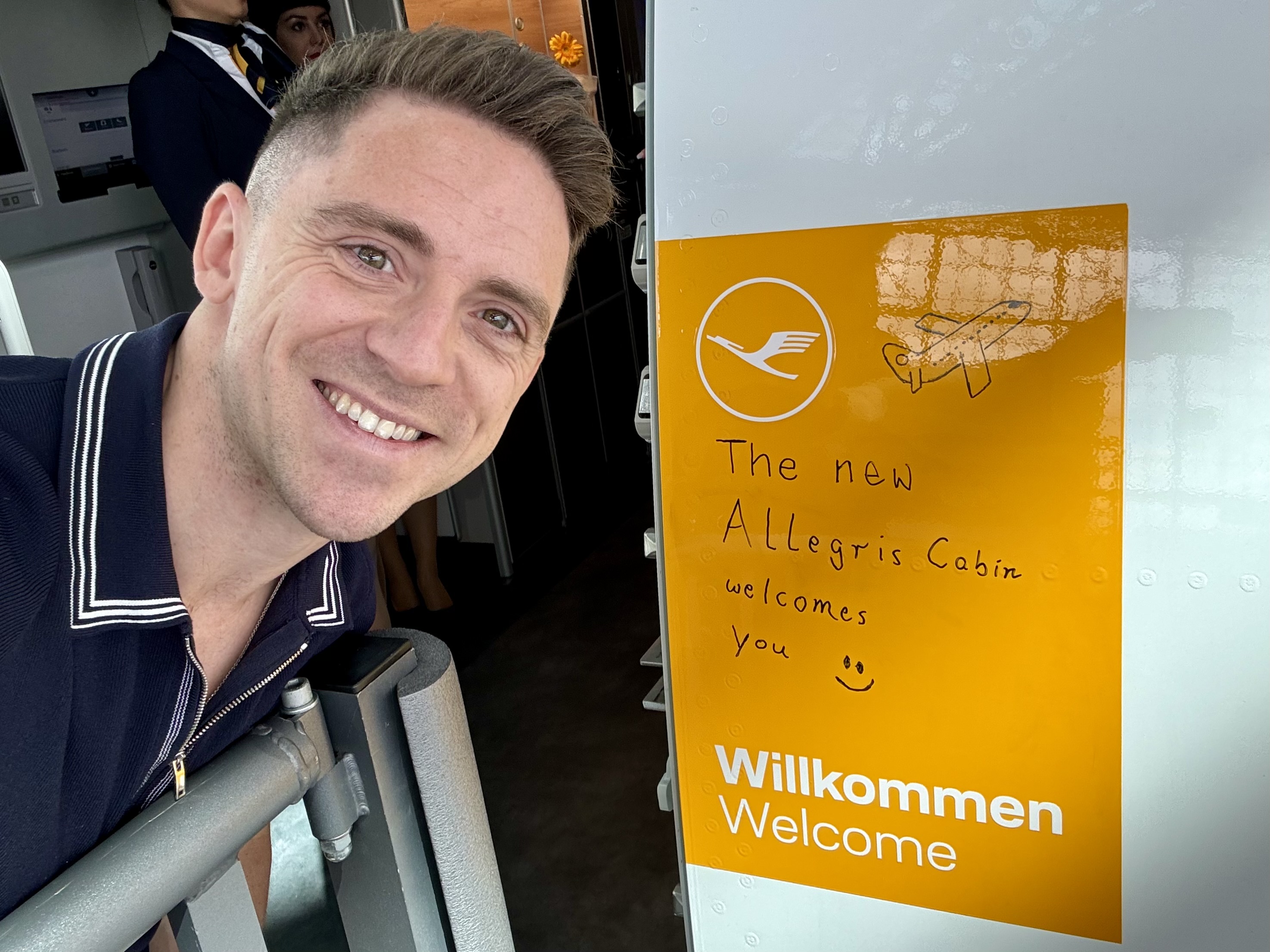 Lufthansa Allegris welcome Lufthansa Allegris welcome