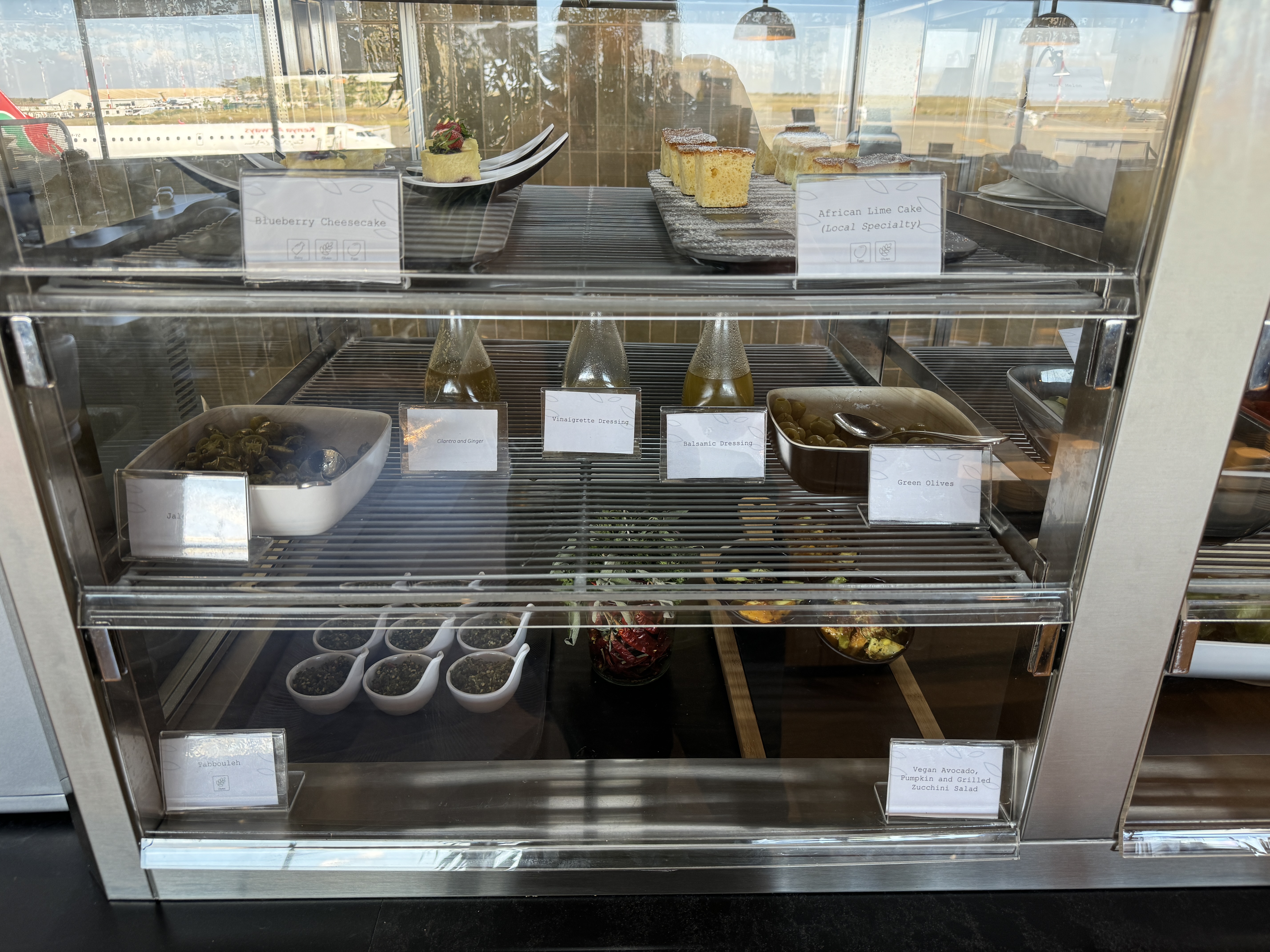 Plaza Premium Lounge NBO cold case