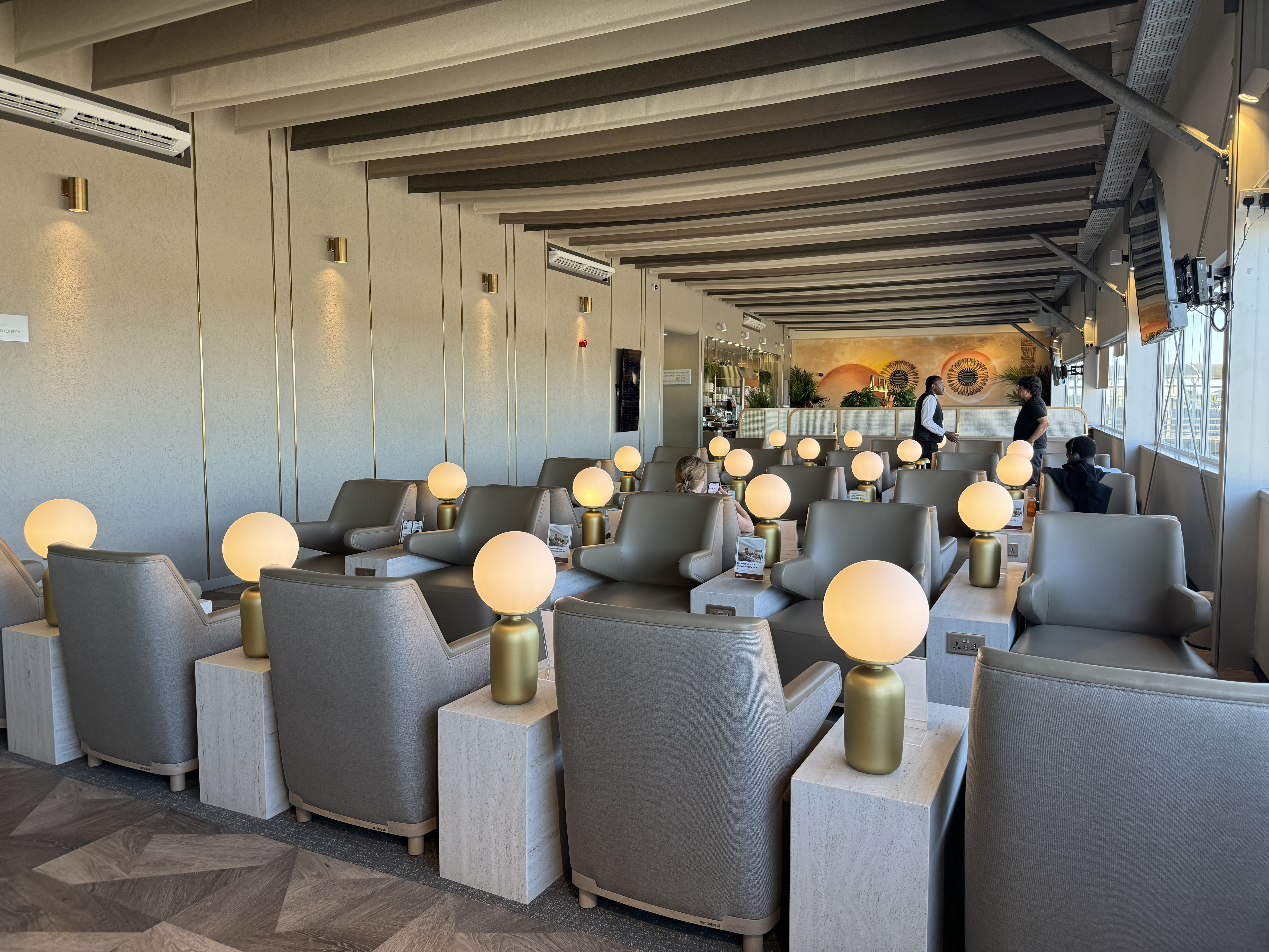 Plaza Premium Lounge NBO main seating