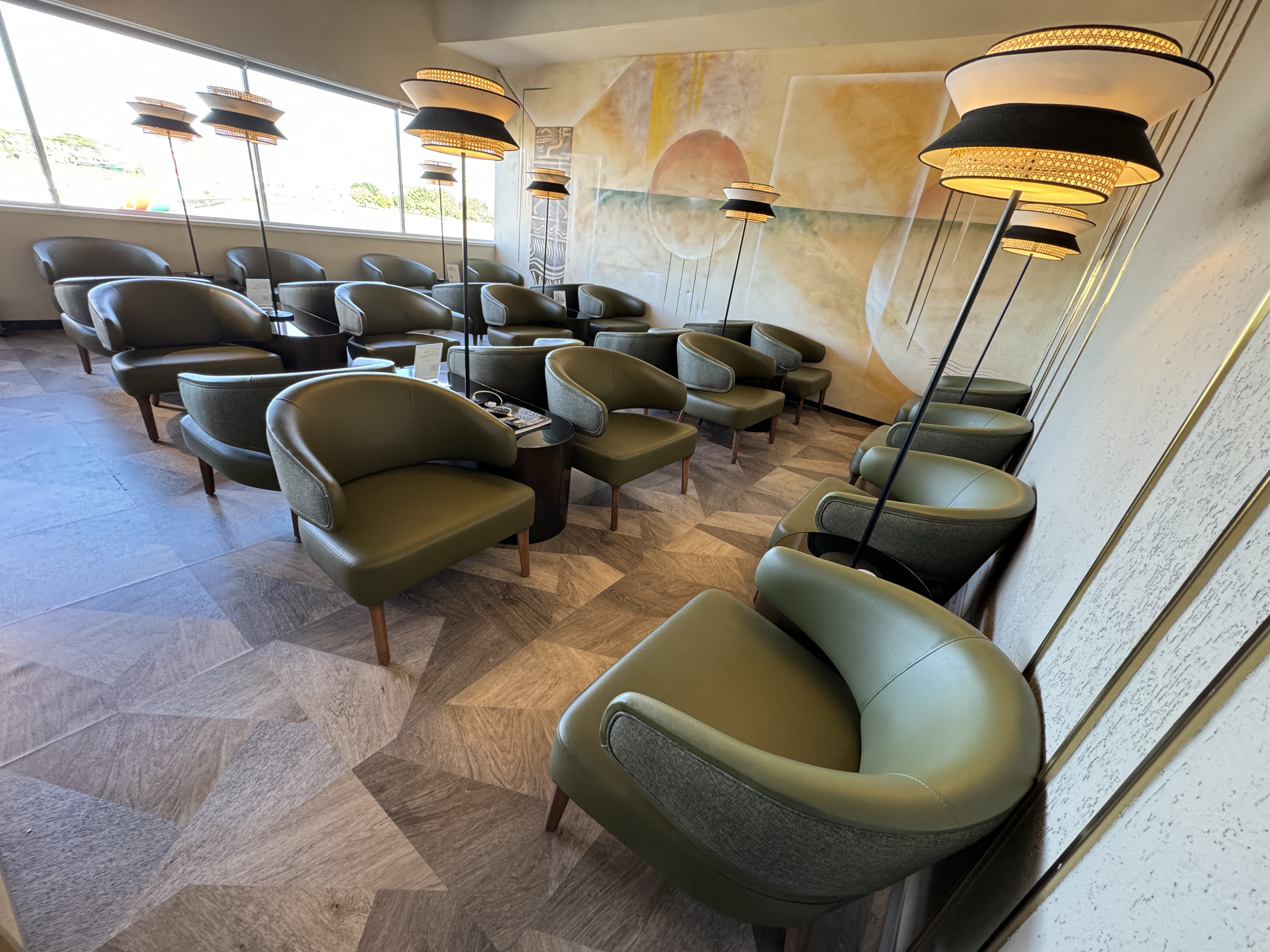 Plaza Premium Lounge NBO rear seating